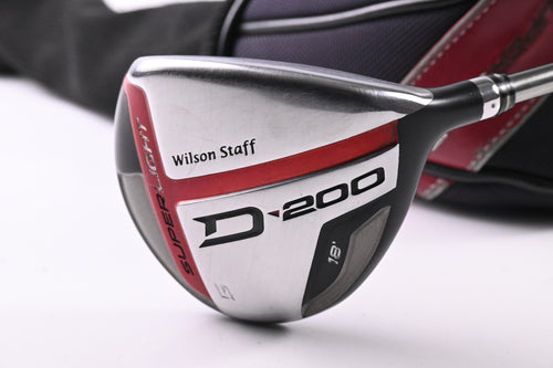 Wilson D200 #5 Wood / 18 Degree / Senior Flex UST Elements Chrome 49 Shaft