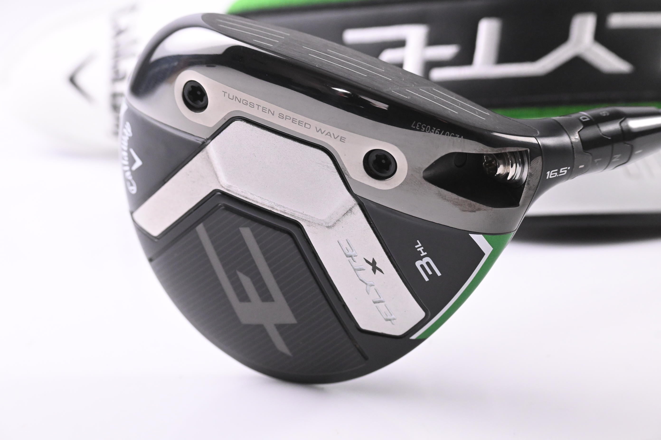 Callaway Elyte X #3 Wood / 16.5 Degree / Regular Flex Denali Charcoal 60 Shaft