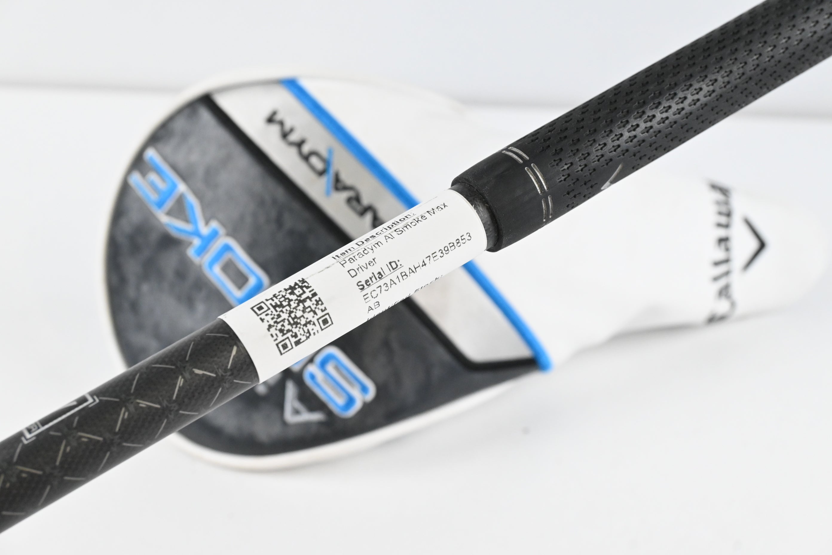 Callaway Paradym Ai Smoke Max Driver / 9 Degree / Stiff Flex Tensei AV Blue 65