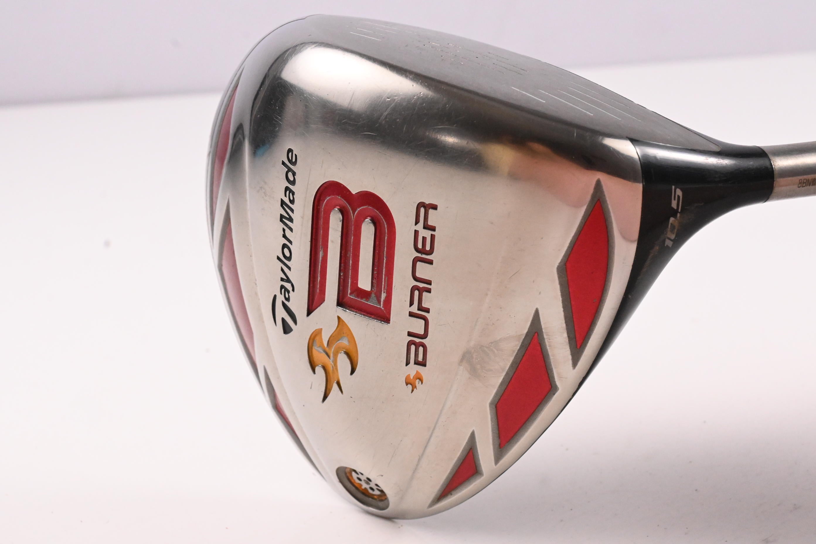 Taylormade Burner 2008 Driver / 10.5 Degree / Regular Flex Reax 49 Shaft