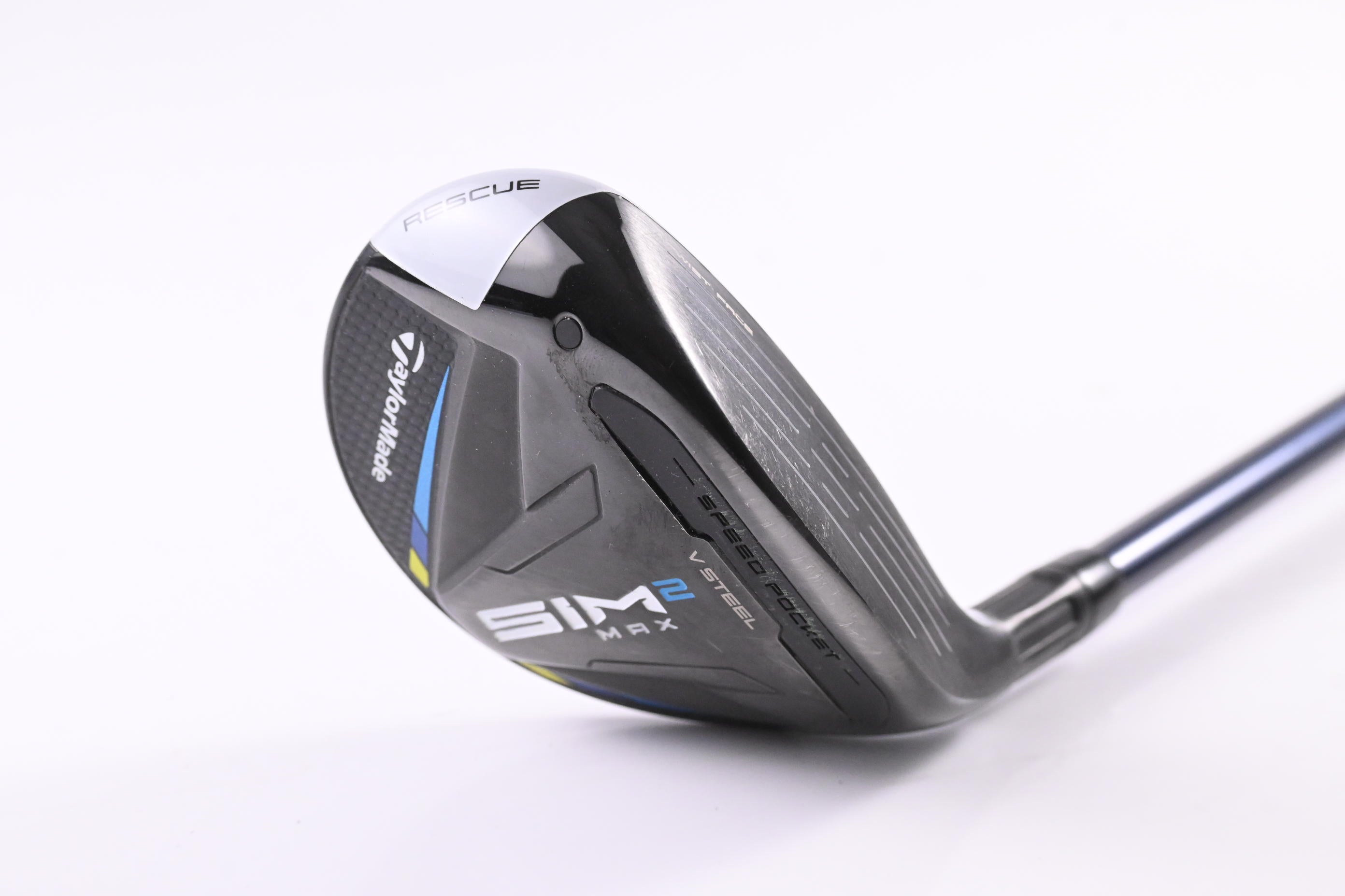 Taylormade SIM2 Max #4 Hybrid / 22 Degree / Regular Flex Ventus Blue 6 Shaft