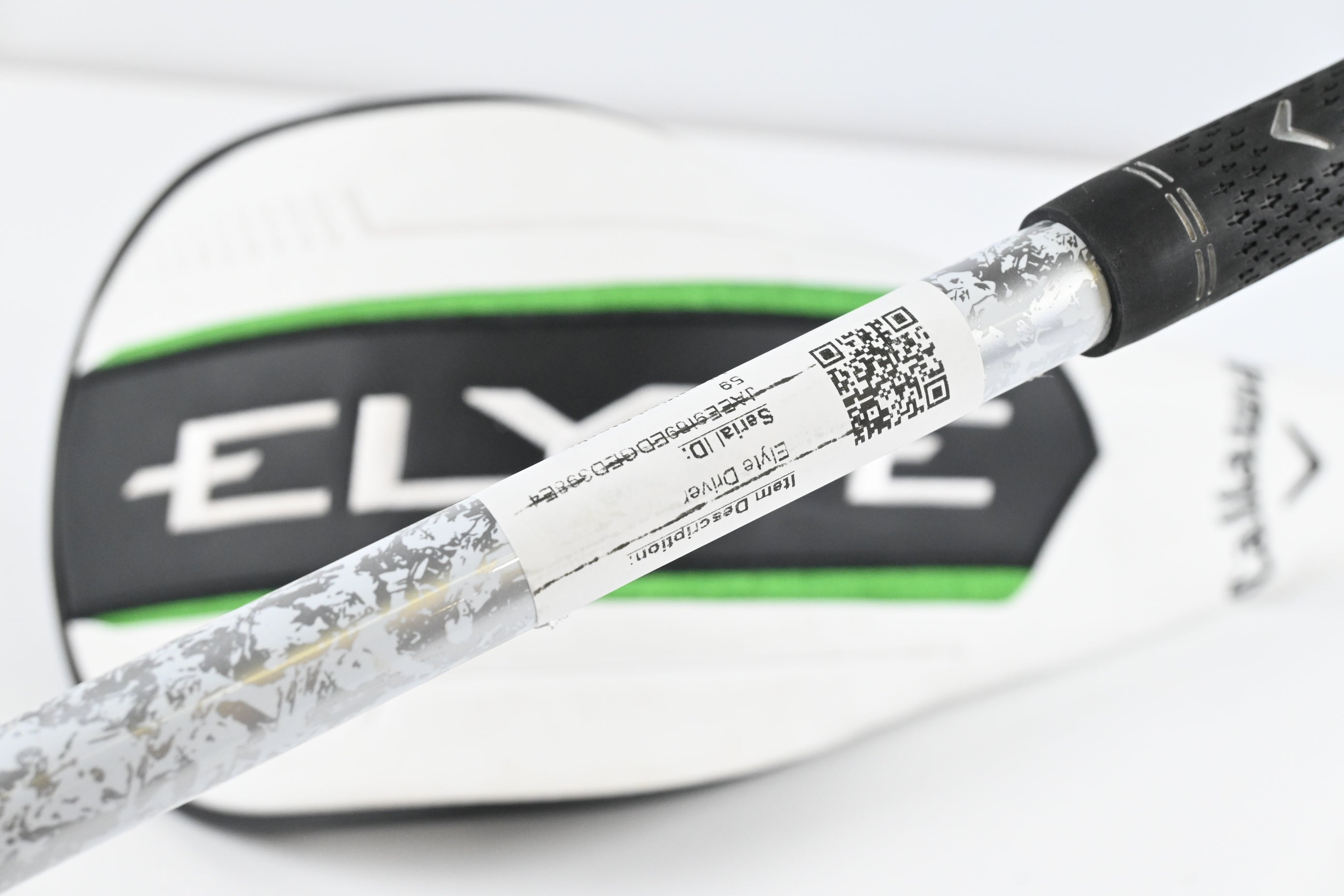 Callaway Elyte Driver / 9 Degree / Stiff Flex Denali Charcoal 50 Shaft