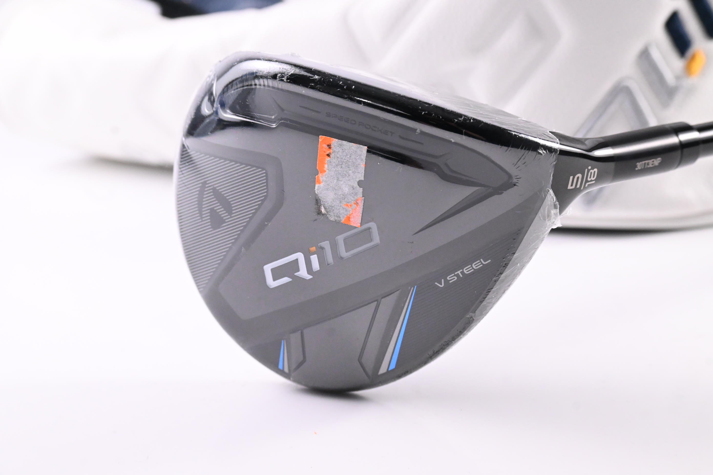 Taylormade Qi10 #5 Wood / 18 Degree / Stiff Flex Fujikura Ventus TR Blue 6 Shaft