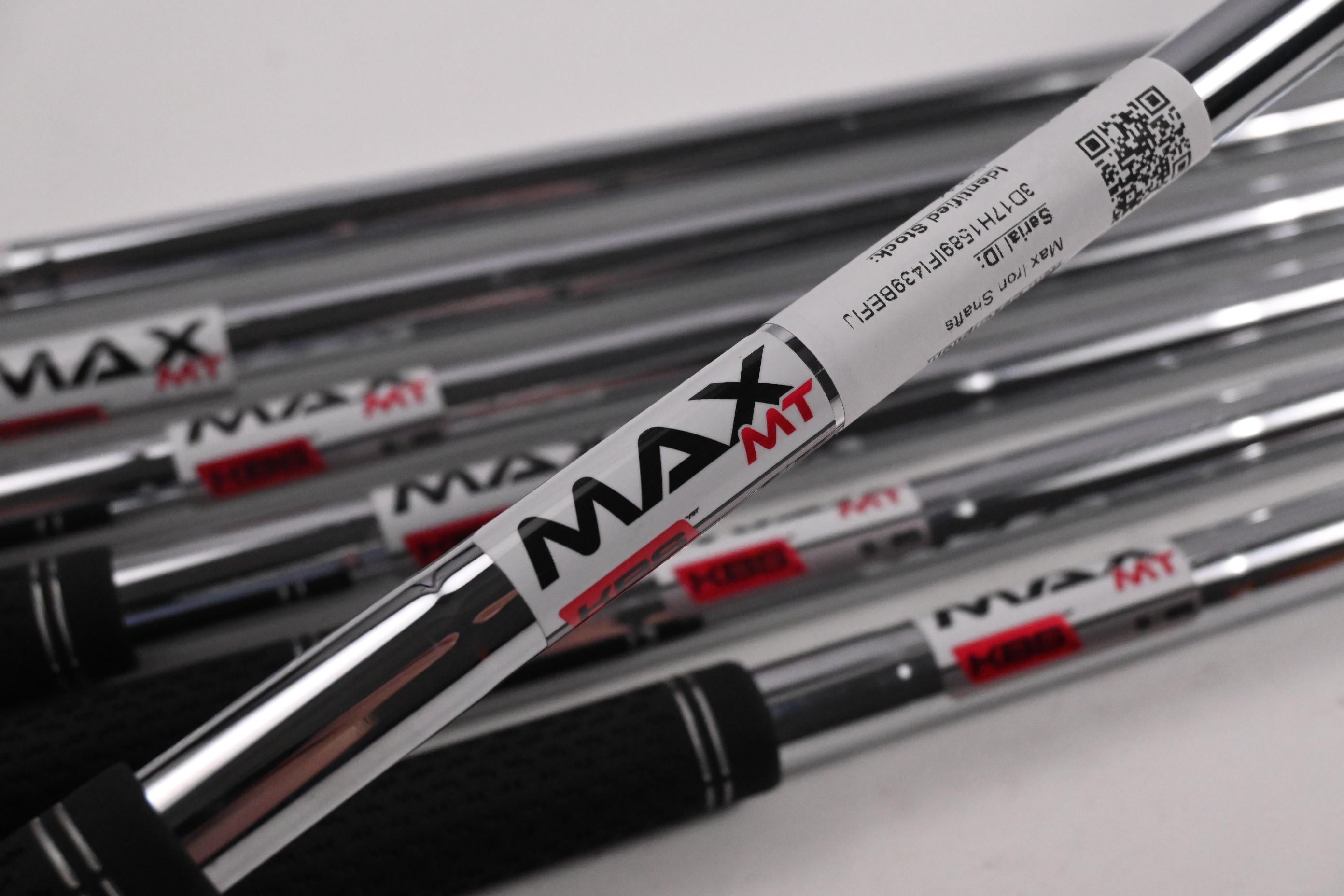 KBS Max MT 85 Iron Shafts / Stiff Flex / Set of 7 / .355" Tip