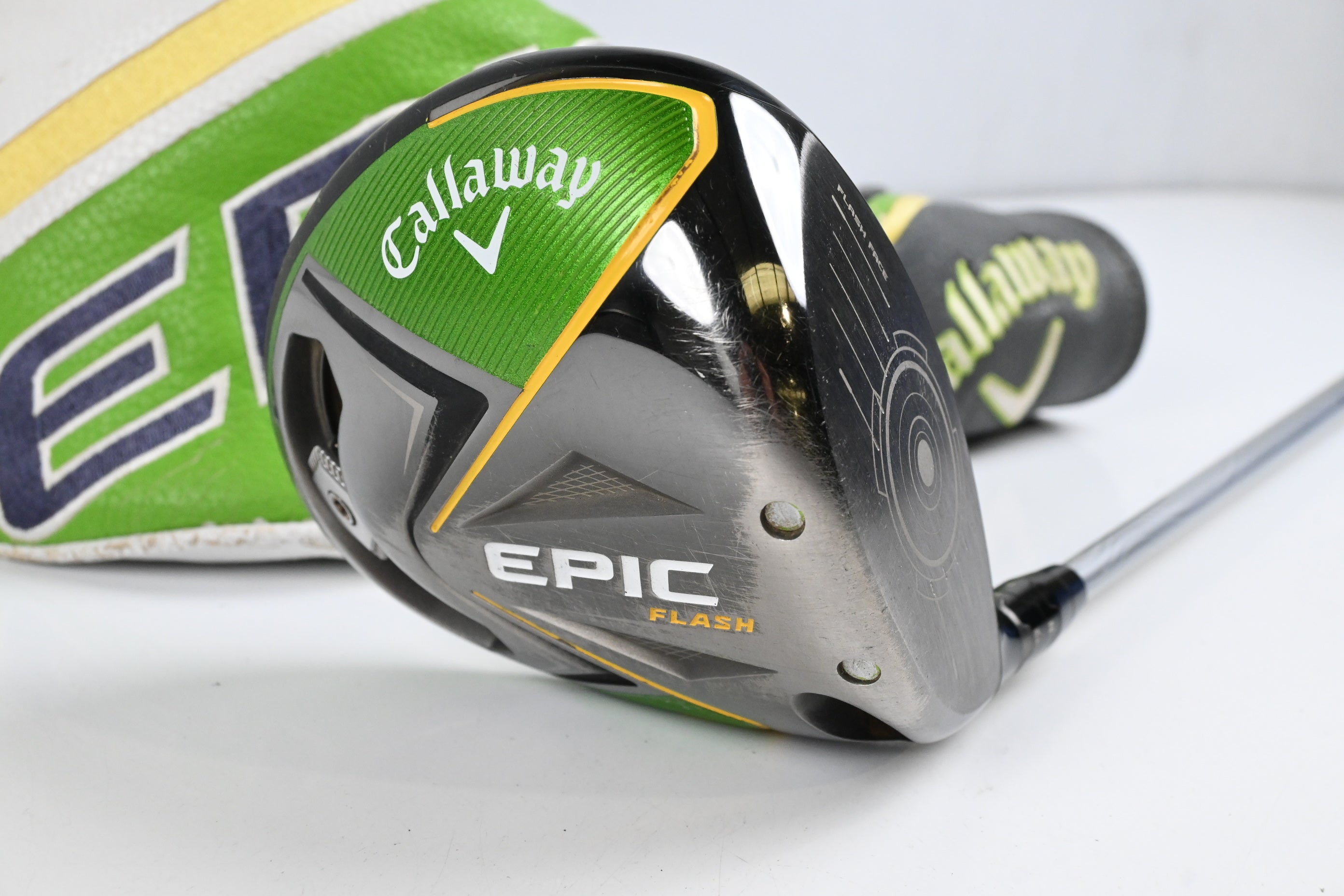 Callaway Epic Flash Driver / 9 Degree / Regular Flex EvenFlow Green 55 Shaft