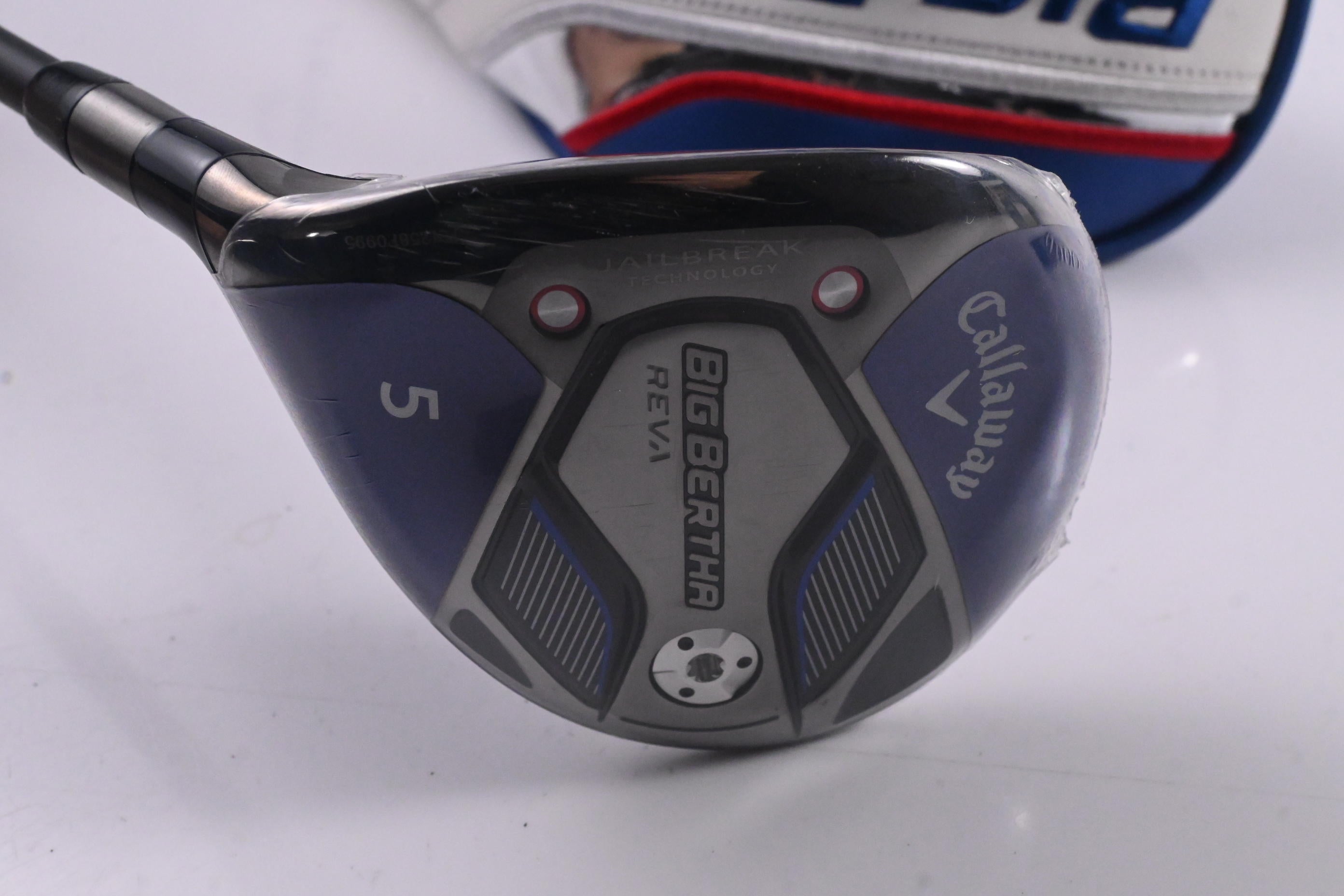 Left Hand Callaway Big Bertha Reva 21 #5 Wood / 21 Degree / Ladies Flex Helium 4