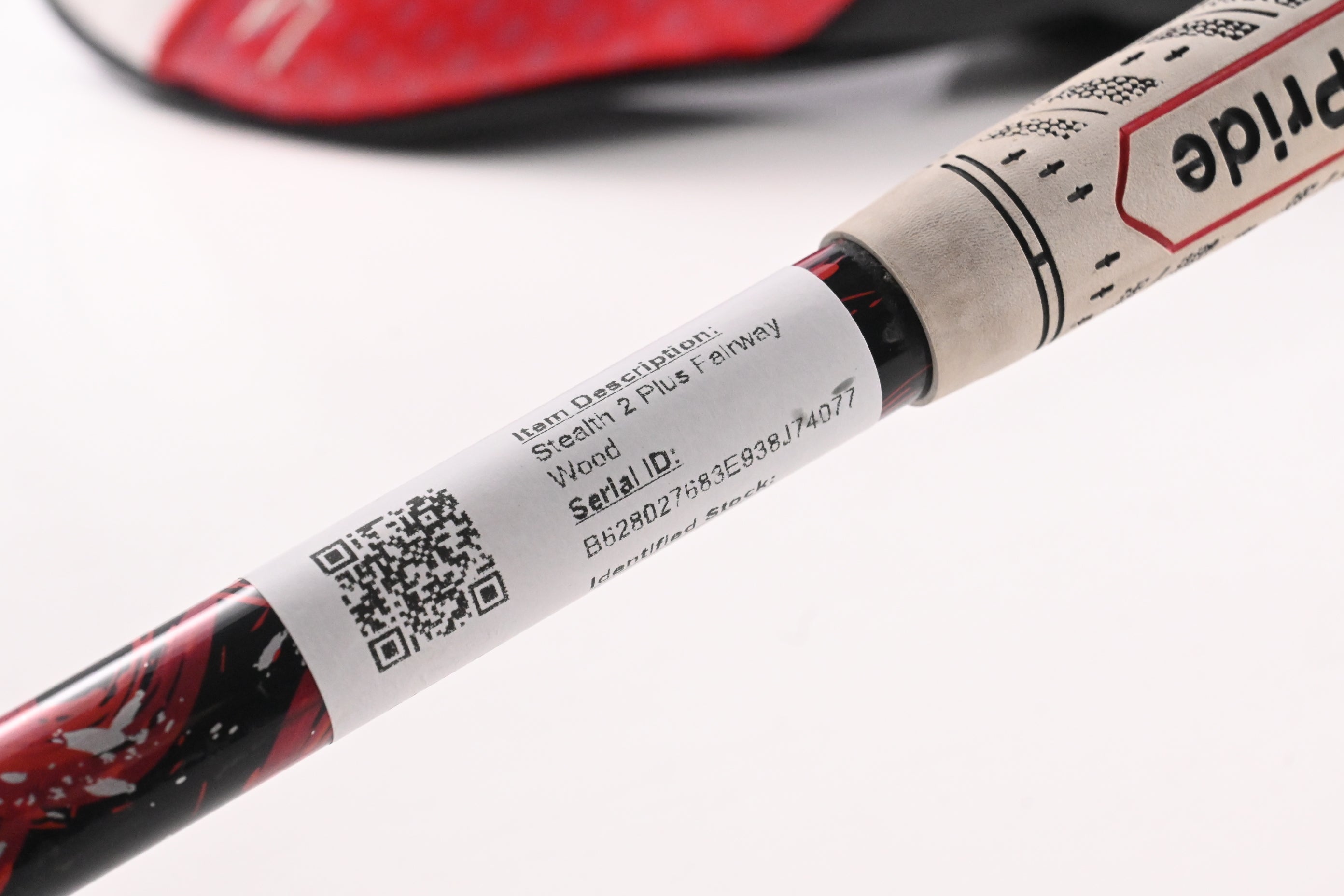 Taylormade Stealth 2 Plus #3 Wood / 15 Degree / Stiff Flex Kai'Li Red 75 Shaft