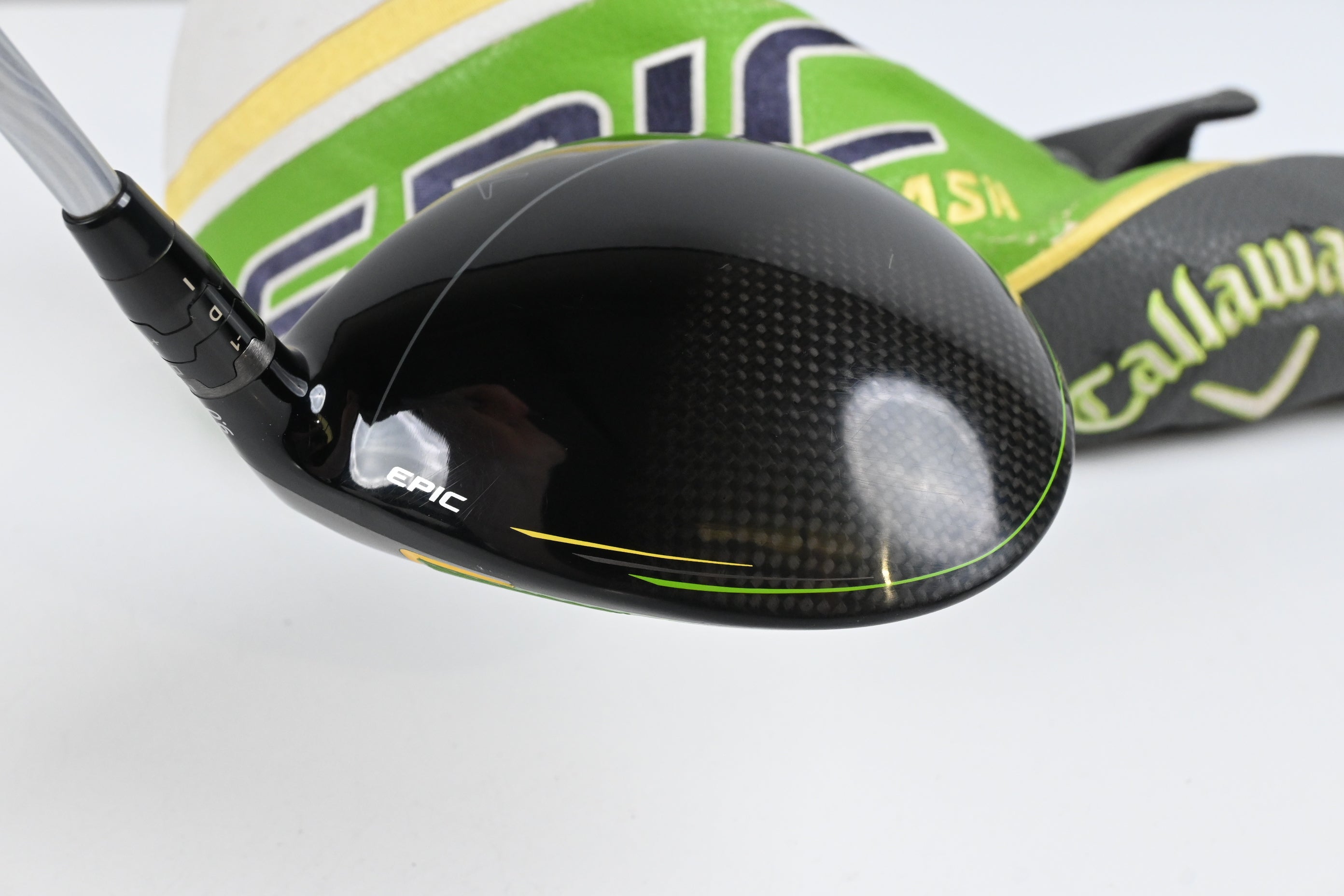 Callaway Epic Flash Driver / 9 Degree / Regular Flex EvenFlow Green 55 Shaft