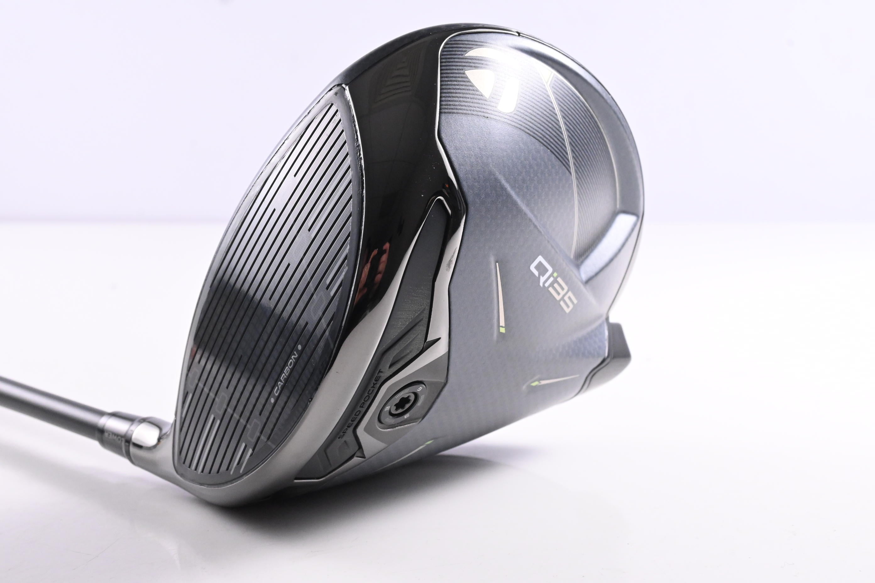 Left Hand Taylormade Qi35 Driver / 9 Degree / X-Flex HZRDUS Black Gen 5 60 Shaft