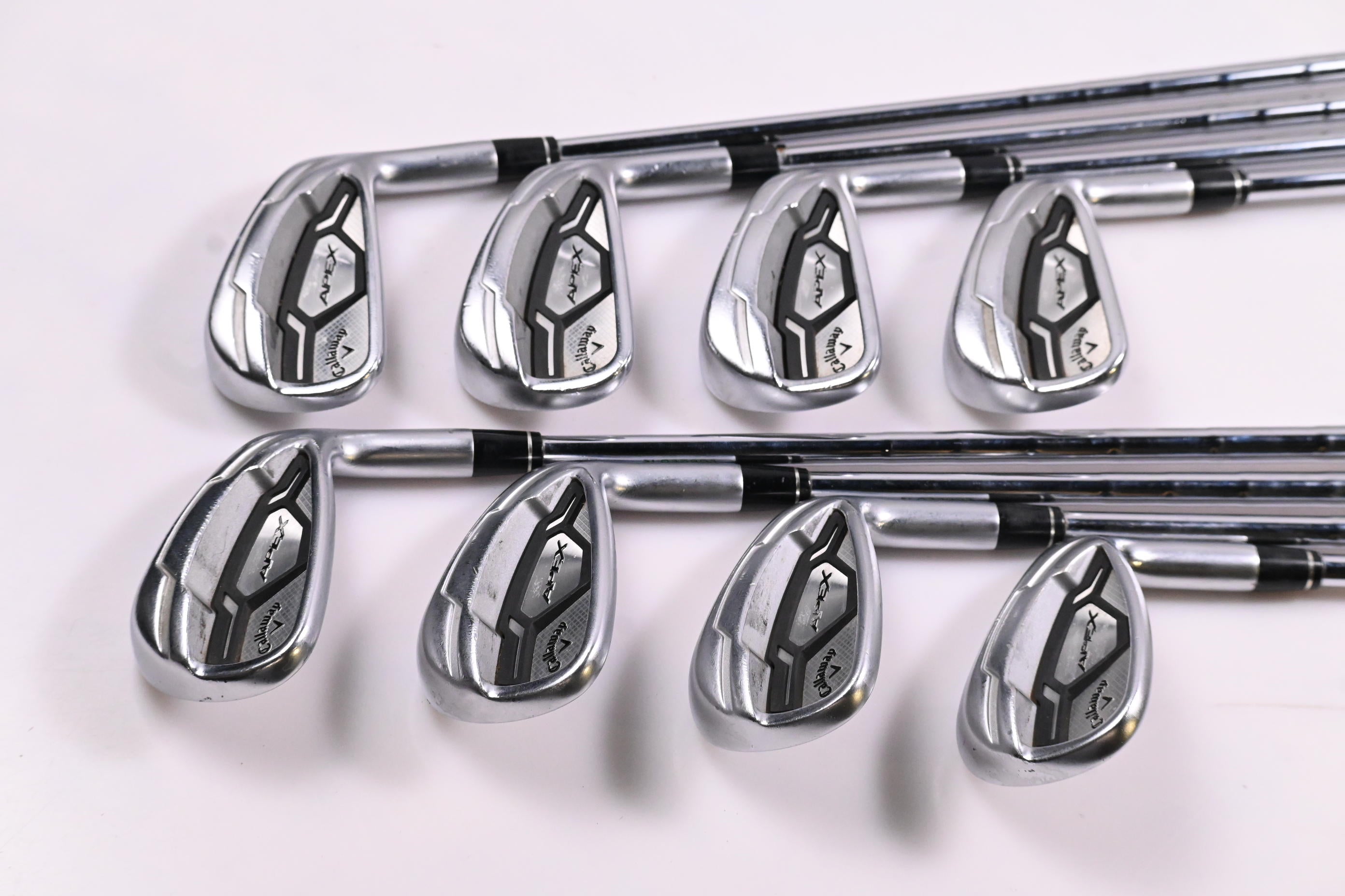 Callaway Apex CF16 Irons / 4-PW+GW / Regular Flex KBS Tour Shafts