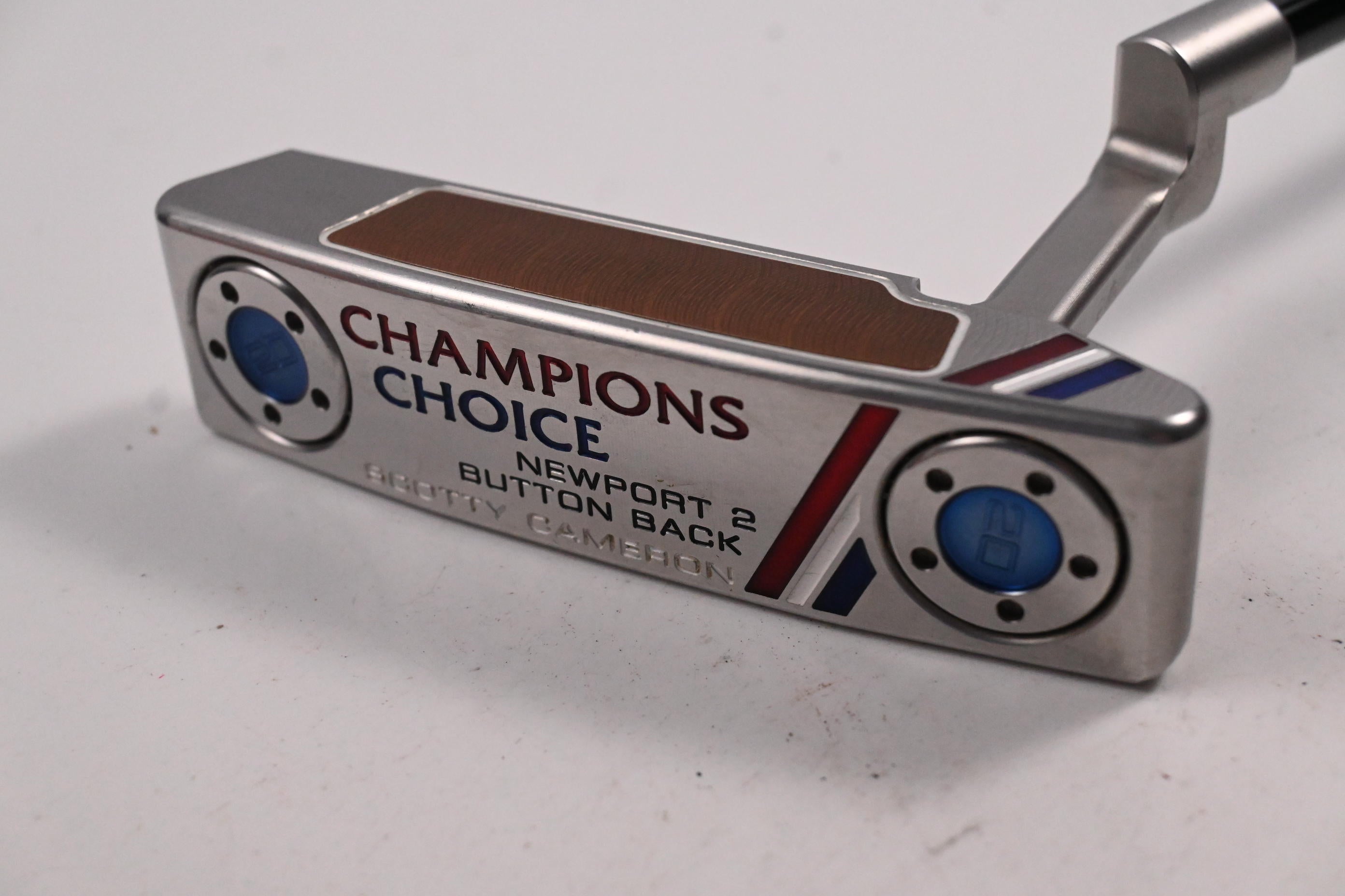 Scotty Cameron Champions Choice Button Back Newport 2 Putter / 34 Inch