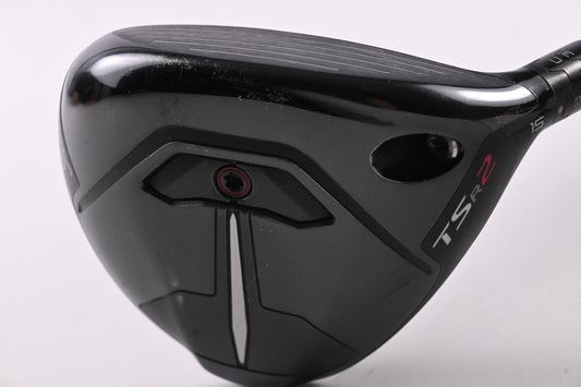 Titleist TSR2 #3 Wood / 15 Degree / Regular Flex Mitsubishi MMT Speedmesh 40