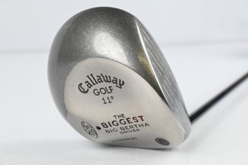 Callaway Biggest Big Bertha Driver / 11 Degree / Stiff Flex Patriot UK P700