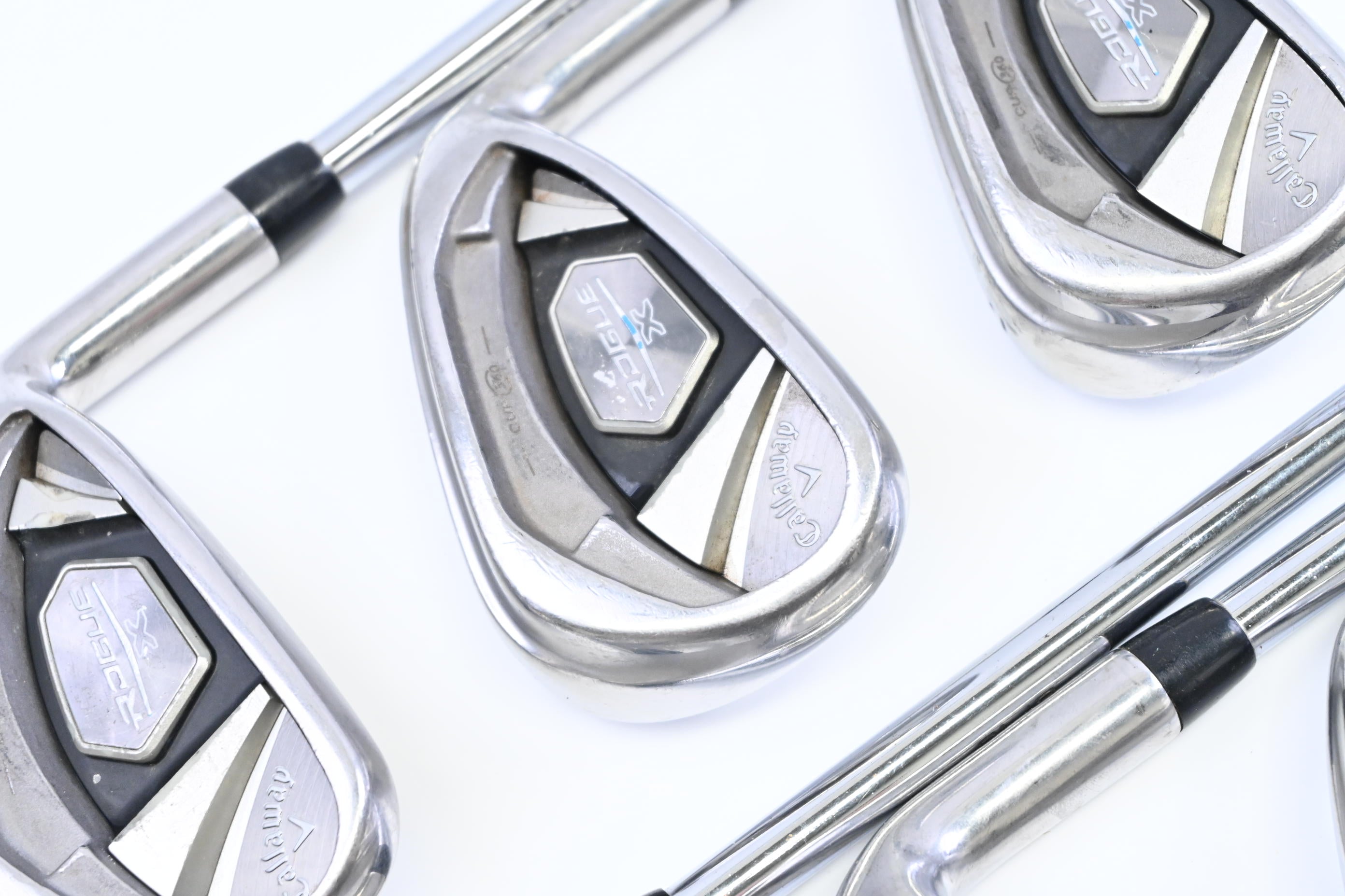 Callaway Rogue X Irons / 7-PW+AW+SW / Regular Flex XP 95 ST 15 R300 Shafts