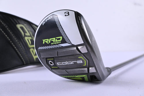 Cobra King Radspeed #3 Wood / 14.5 Degree / Regular Flex EvenFlow Riptide 50