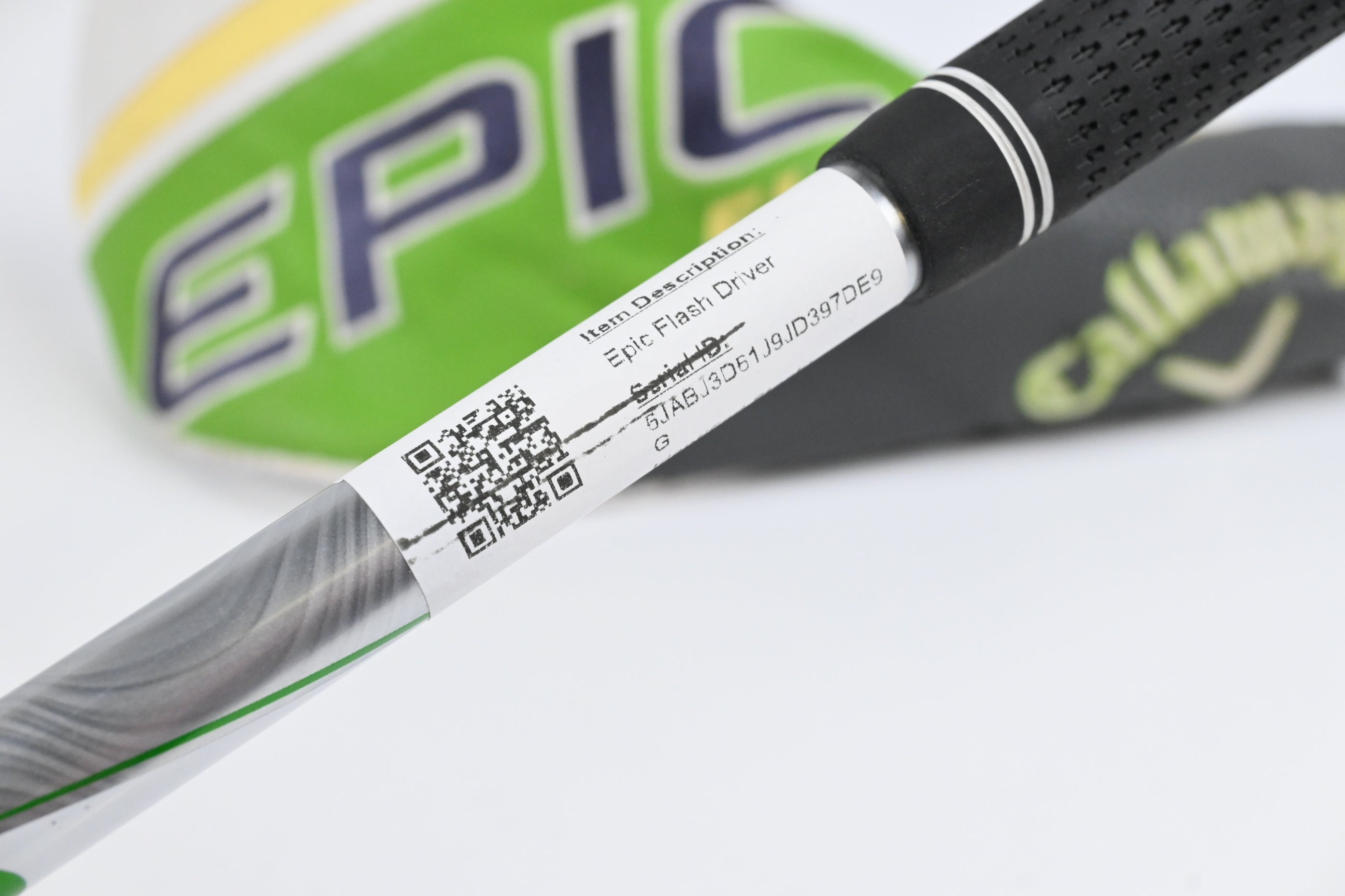 Callaway Epic Flash Driver / 9 Degree / Regular Flex EvenFlow Green 55 Shaft