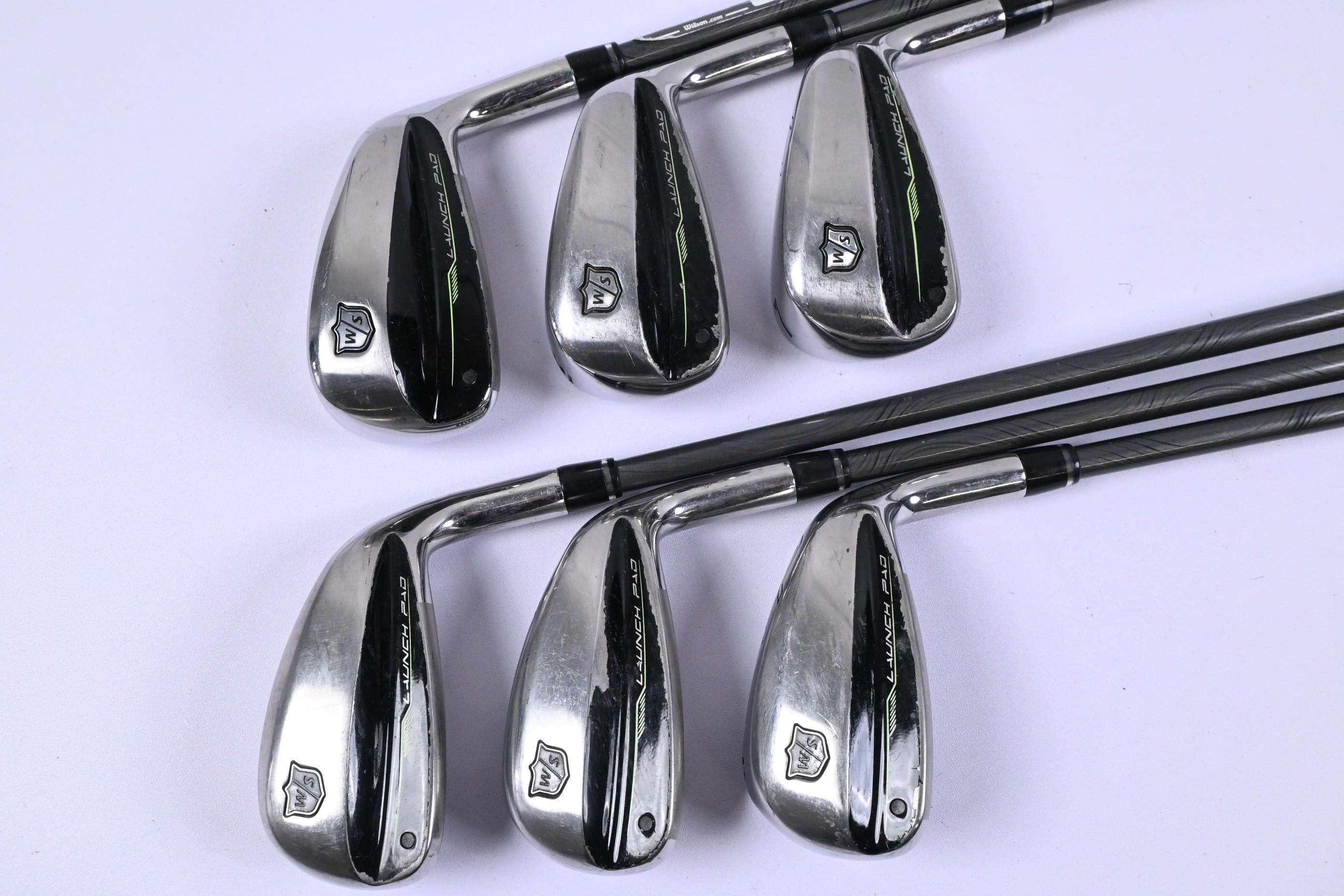 Wilson Launch Pad 2022 Irons / 5-PW / Regular Flex Project X Evenflow 65