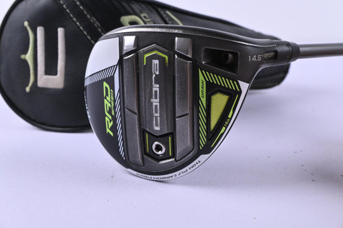 Cobra King Radspeed #3 Wood / 14.5 Degree / Regular Flex EvenFlow Riptide 50