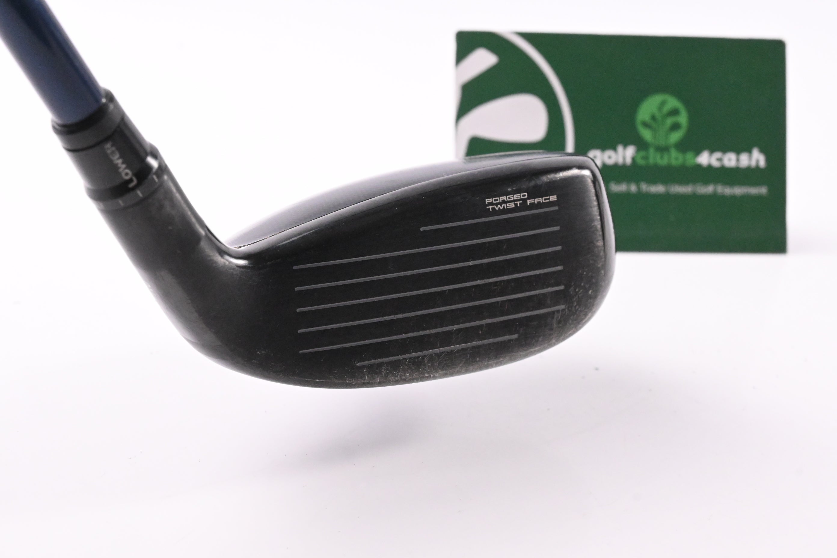 Left Hand Taylormade SIM2 #4 Hybrid / 22 Degree / Regular Flex Ventus Blue 6