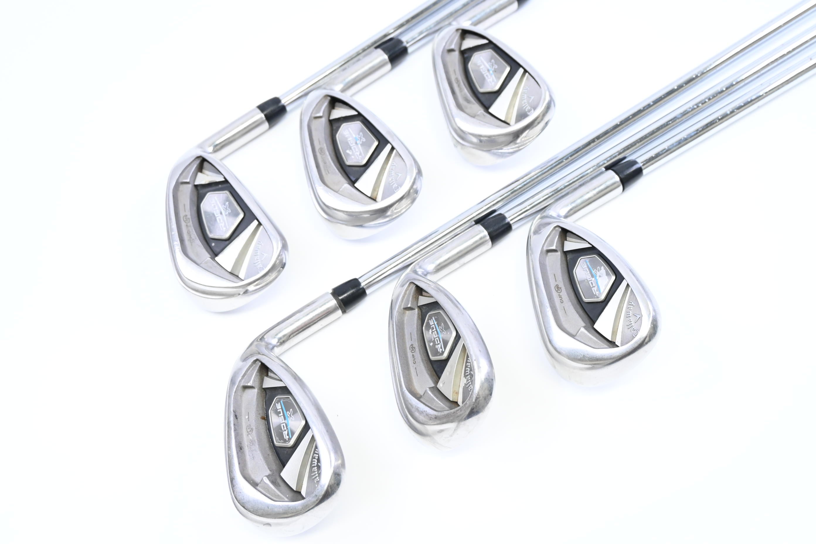 Callaway Rogue X Irons / 7-PW+AW+SW / Regular Flex XP 95 ST 15 R300 Shafts