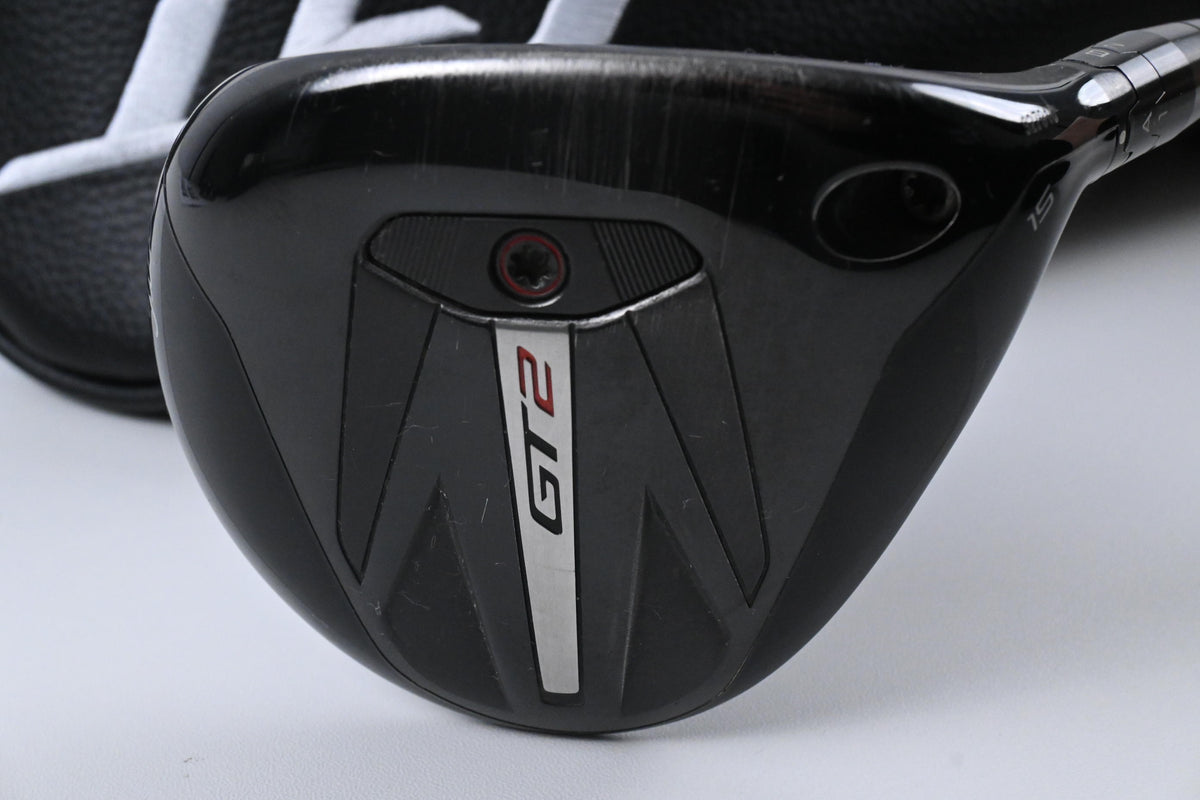 Titleist GT2 #3 Wood / 15 Degree / Stiff Flex HZRDUS Gen5 Black 70 Shaft