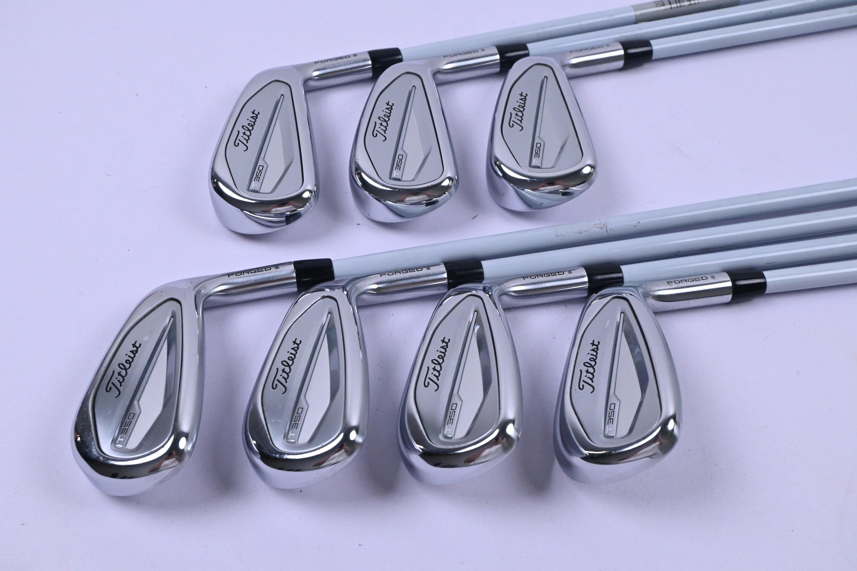 Ladies Titleist T350 Irons / 5-PW+48° / Ladies Flex Tensei AV Red AM(2) Shafts