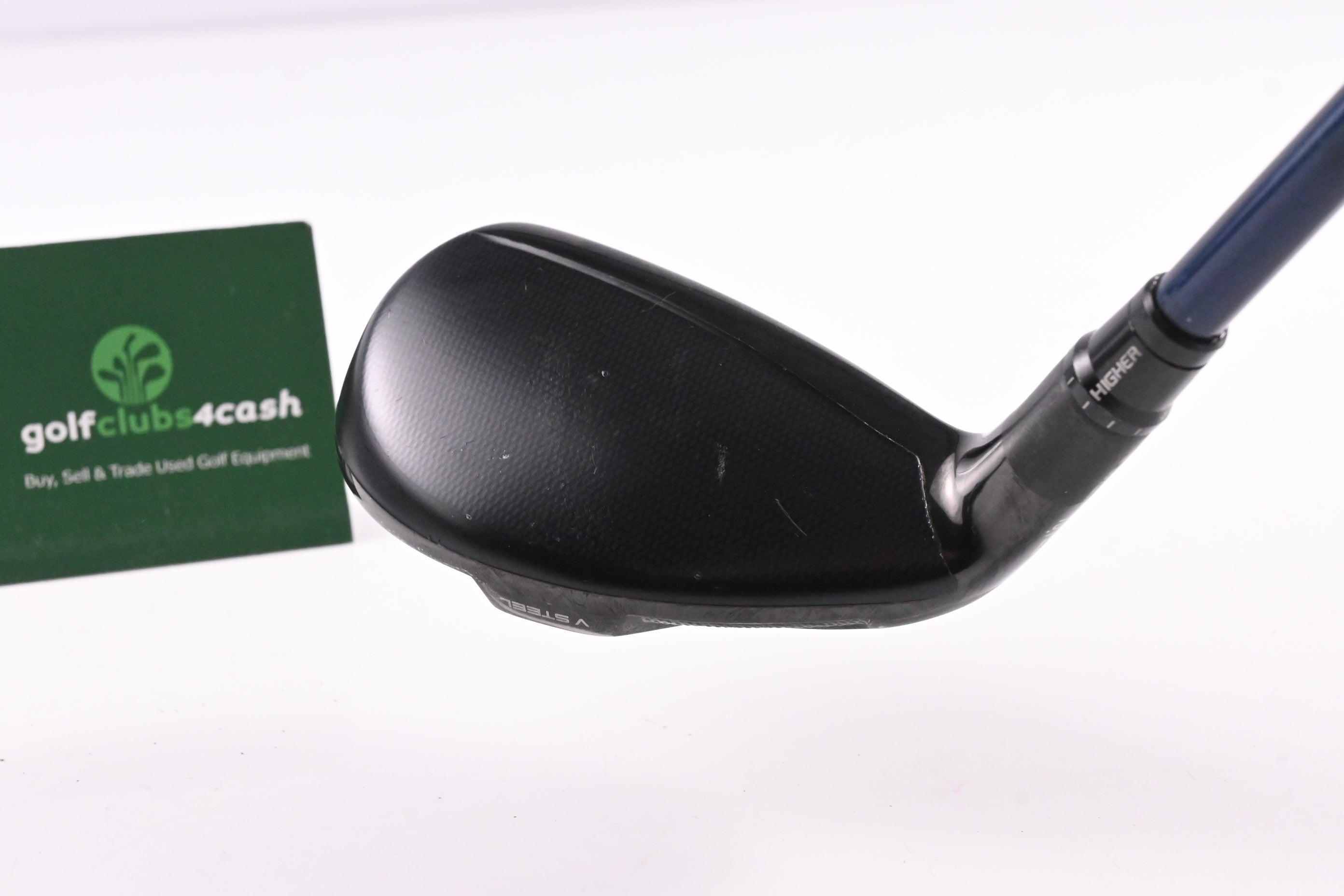 Left Hand Taylormade SIM2 #4 Hybrid / 22 Degree / Regular Flex Ventus Blue 6