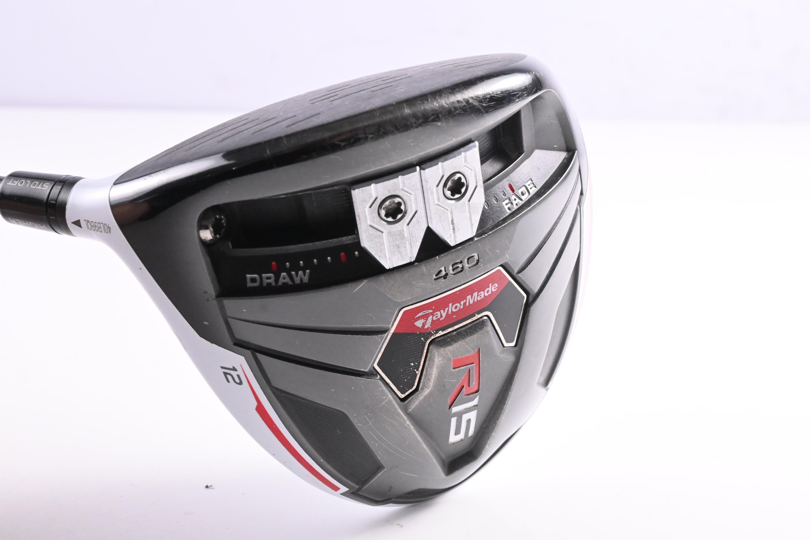 Left Hand Taylormade R15 Driver / 12 Degree / Stiff Flex Speeder 57 Evolution