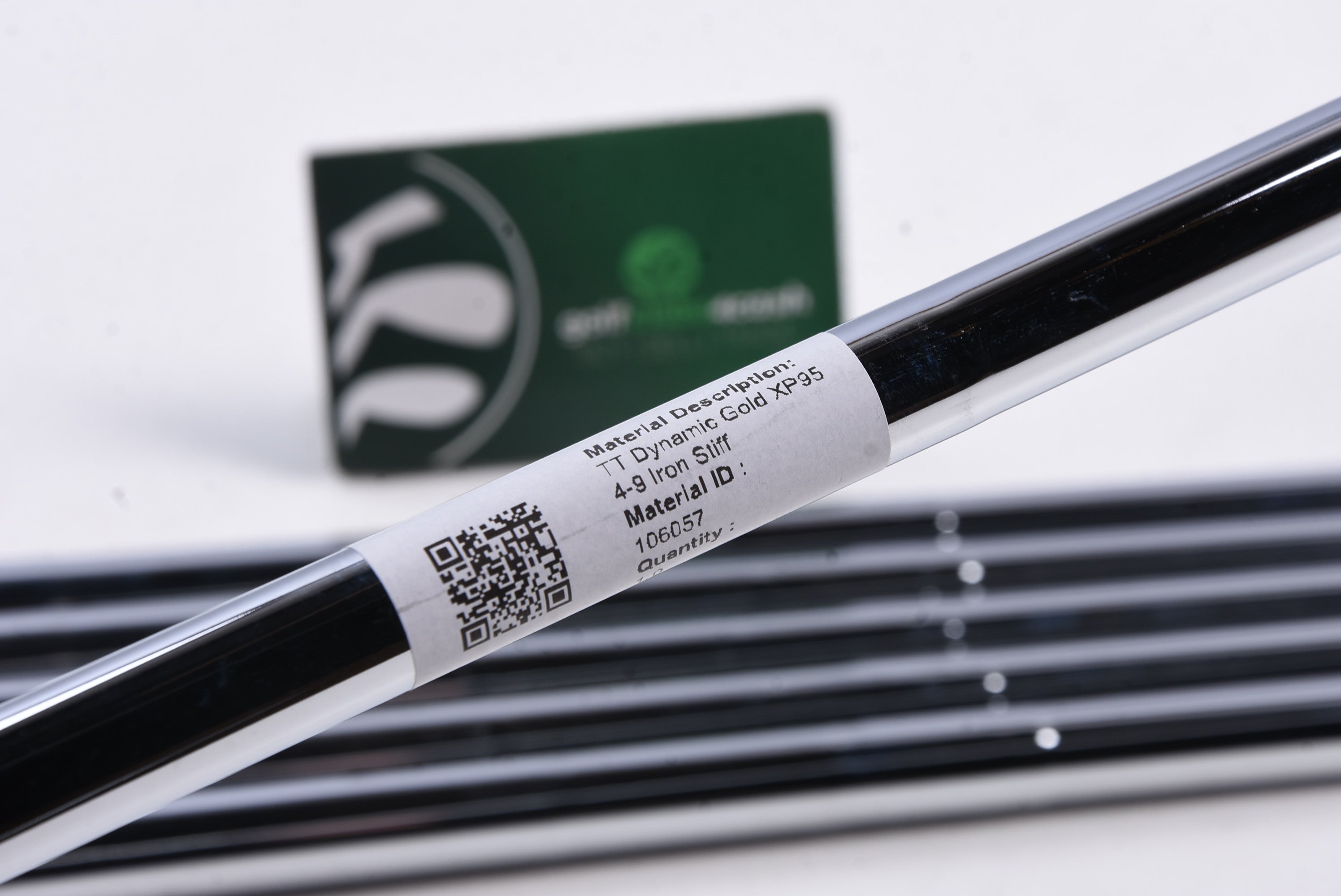 True Temper XP 95 S300 Tapered Iron Shafts / 4-9i / Stiff Flex / .355" Tips