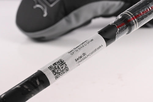 Cobra OPTM MAX-D Driver / 12 Degree / Senior Flex Kai'li Dark Waves Red 50