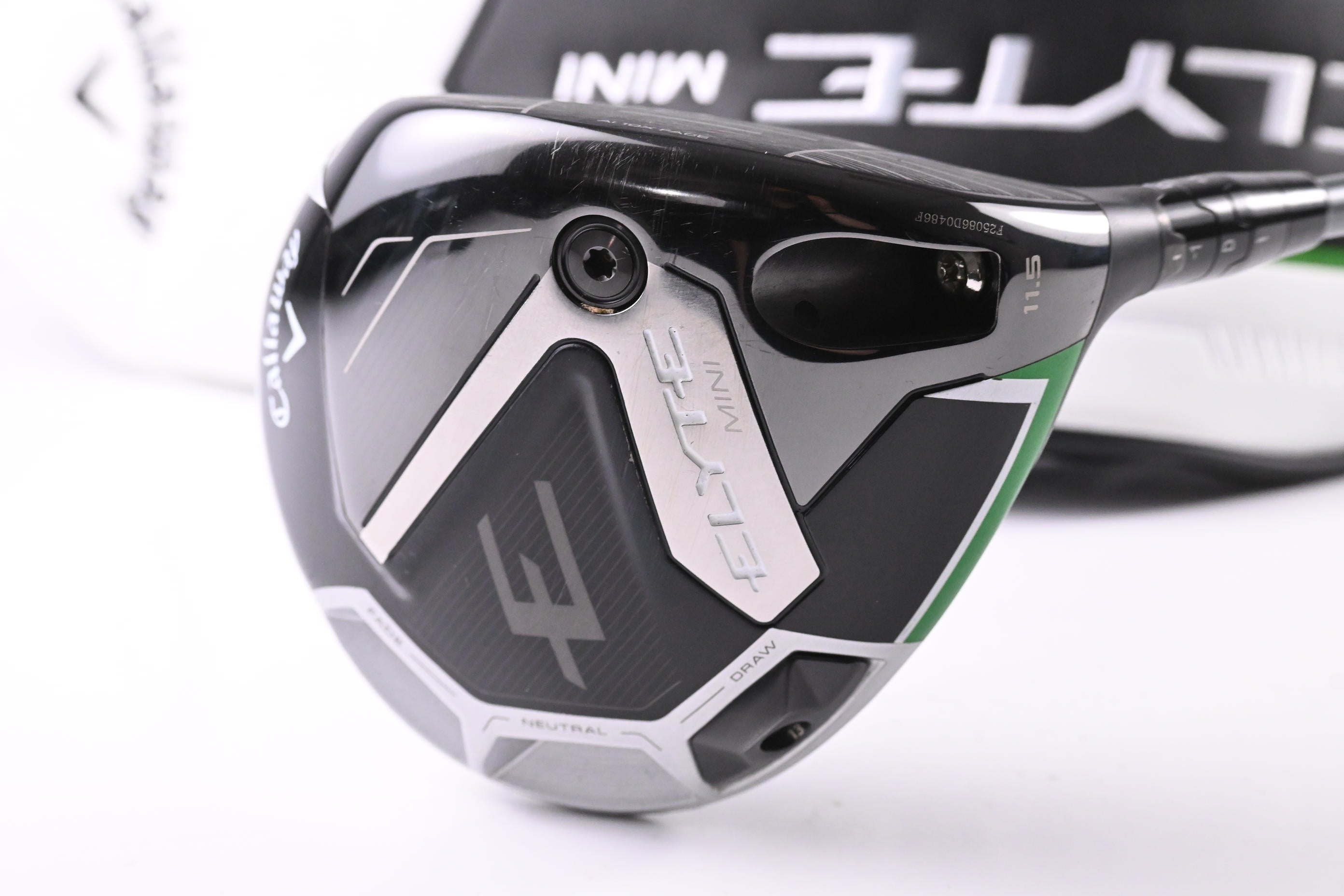 Callaway Elyte Mini Driver / 11.5 Degree / Stiff Flex Denali Charcoal 60 Shaft