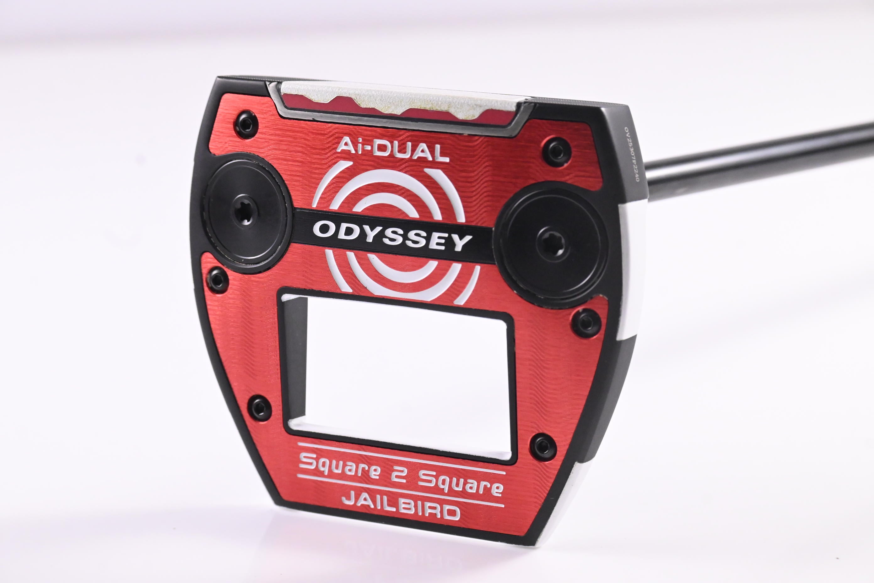 Odyssey Ai-Duel Square 2 Square Tri-Hot Jailbird Putter / 34 Inch