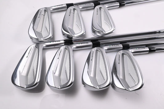 Ping Blueprint S Irons / 4-PW / Green Dot / X-Flex Oban CT-115 Shafts