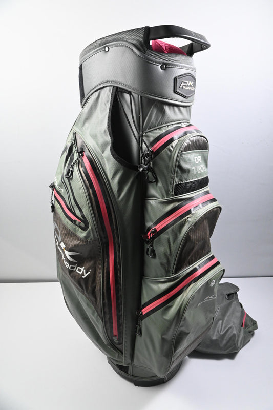 Powakaddy Dri Tech Cart Bag / 14-Way Divider / Grey, Pink