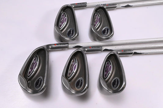 Ladies Ping Rhapsody Irons / 7-PW+SW / Red Dot / Ladies Flex Ping TFC Shafts