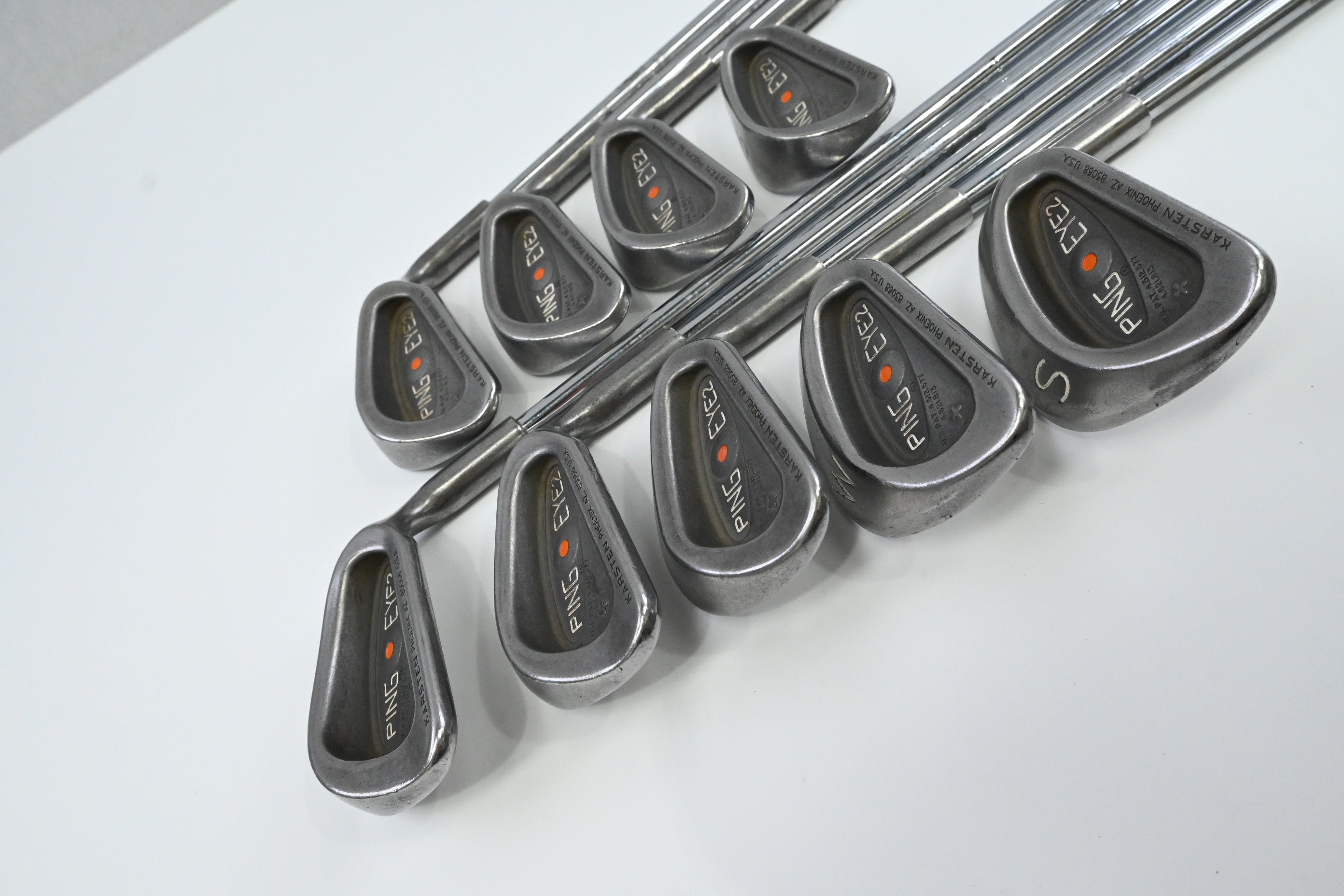 Ping Eye 2 Irons / 3-PW+SW / Orange Dot / Stiff Flex Ping JZ Shafts