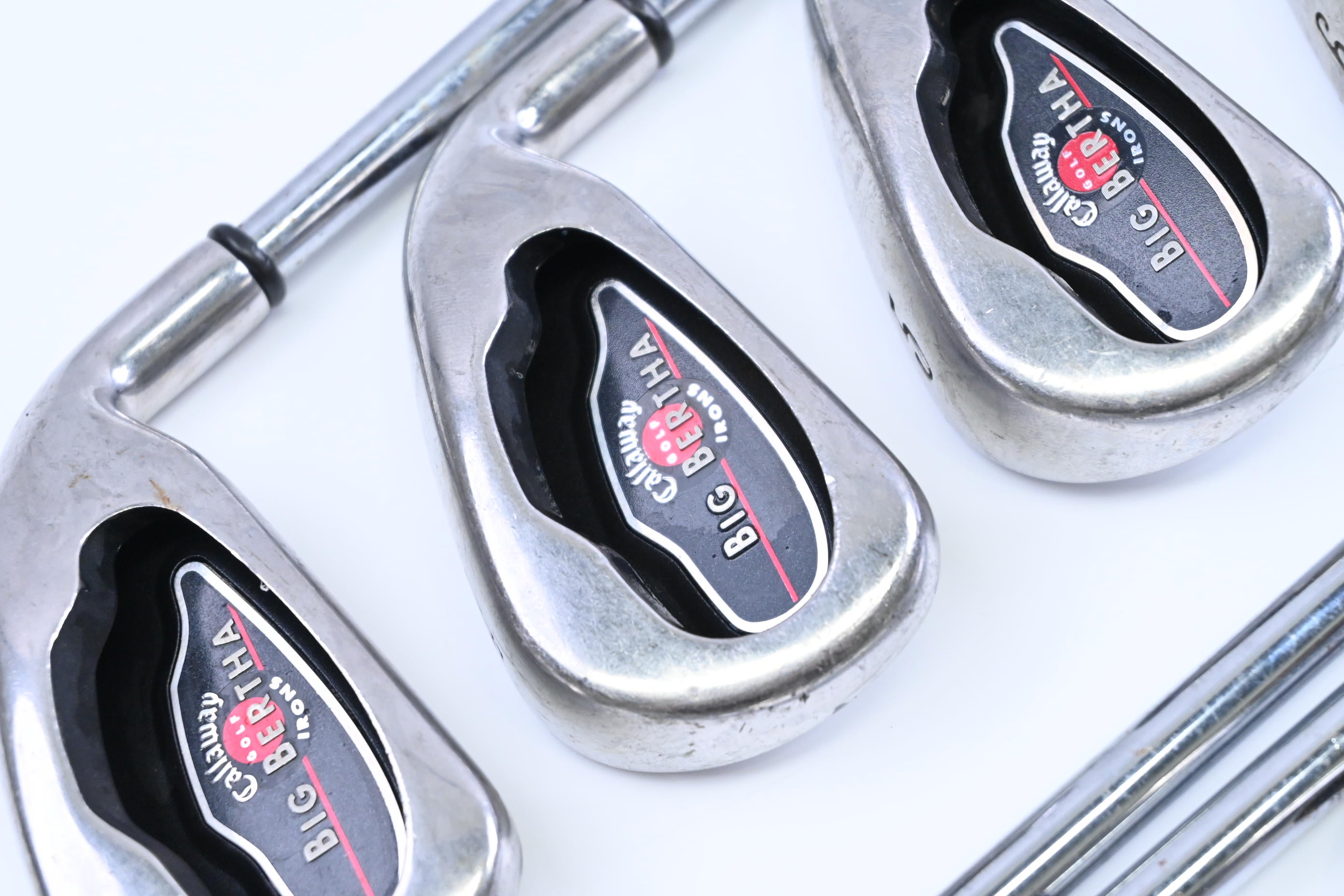 Callaway Big Bertha 2004 Irons / 3-PW+GW+SW / Uniflex Callaway Big Bertha Shafts