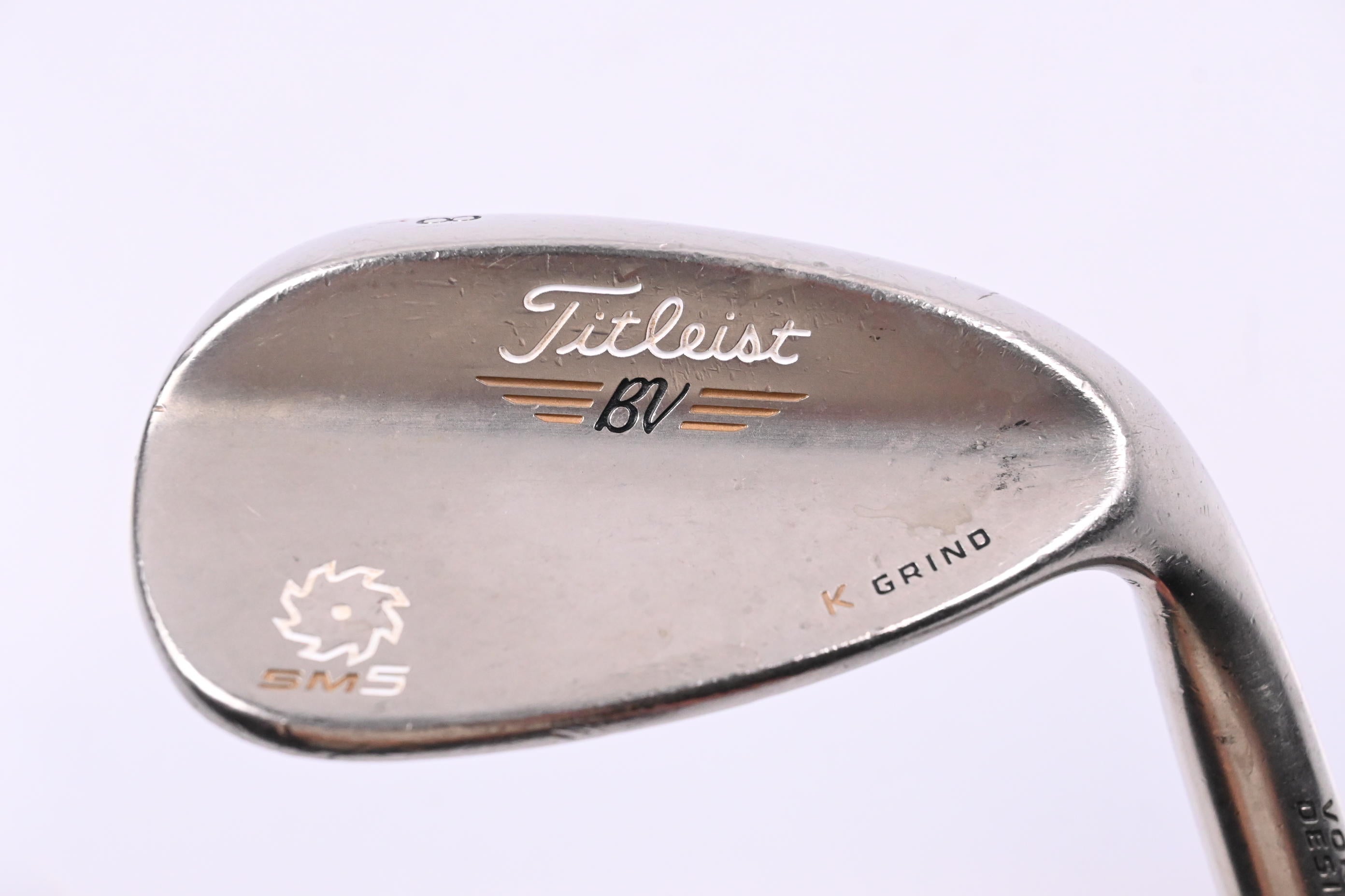 Titleist Vokey SM5 Lob Wedge / 58 Degree / Wedge Flex Titleist Vokey SM5 Shaft