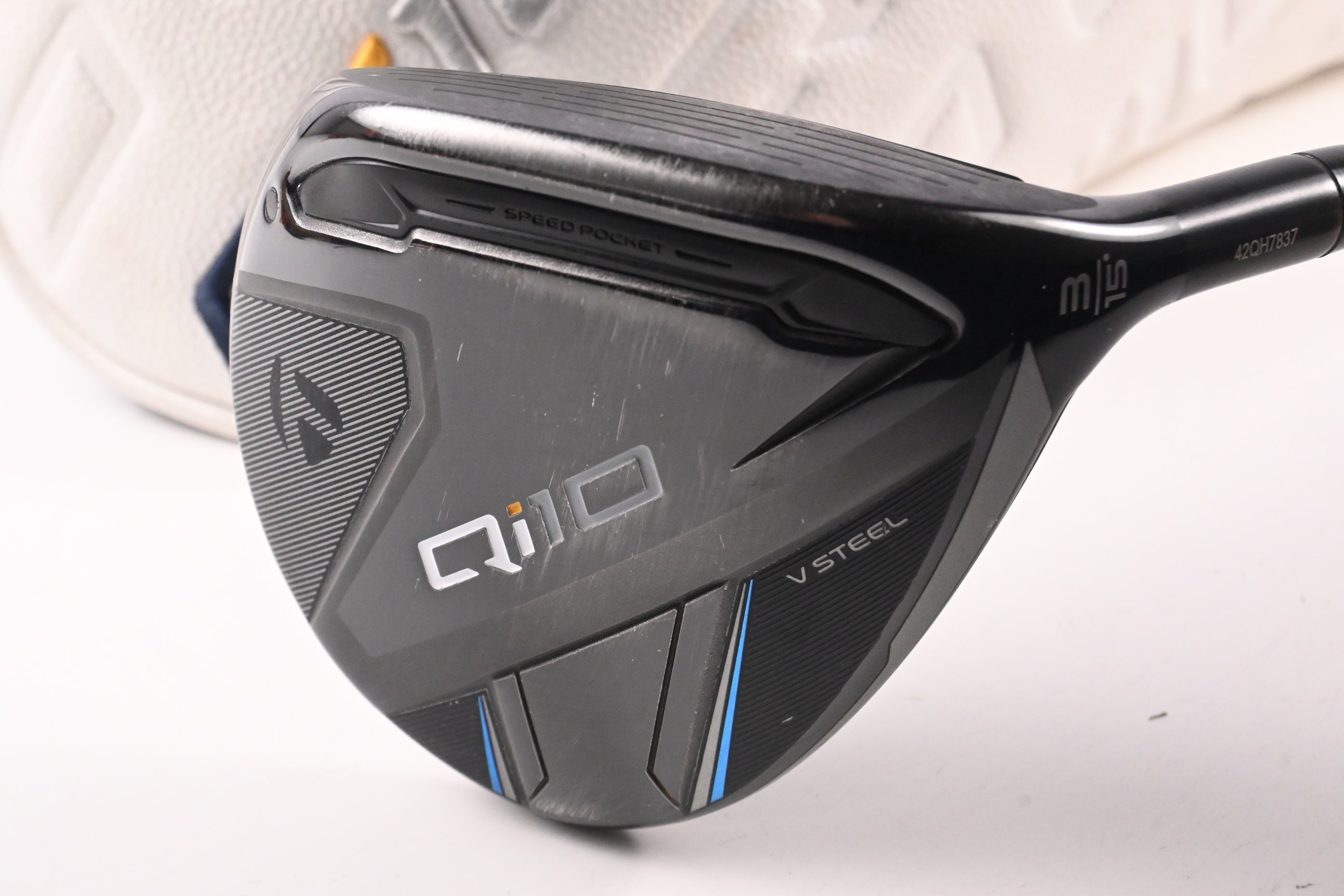 Taylormade Qi10 #3 Wood / 15 Degree / Stiff Flex Ventus TR Blue 6 Shaft