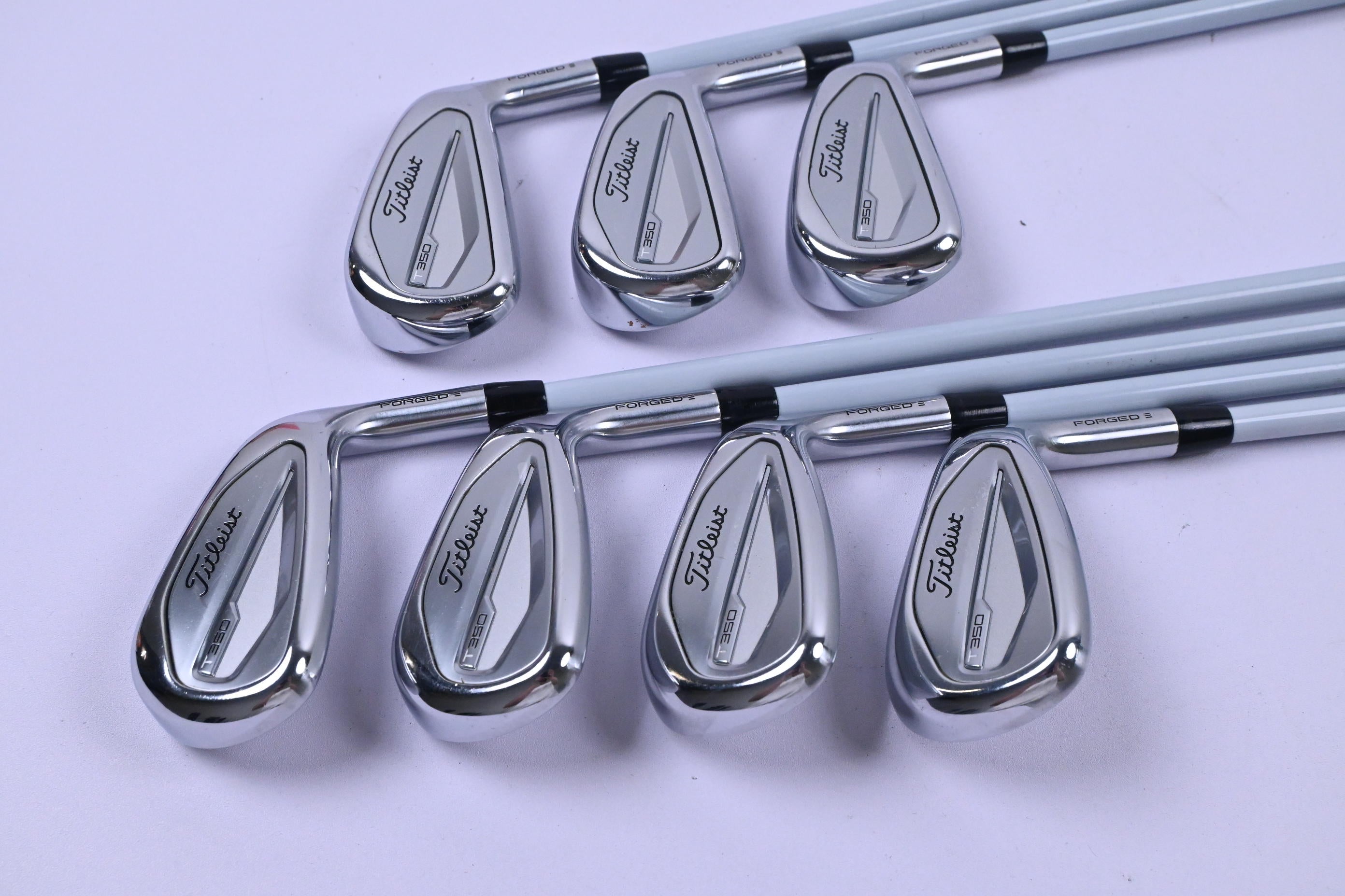 Ladies Titleist T350 Irons / 5-PW+48° / Ladies Flex Tensei AV Red AM(2) Shafts