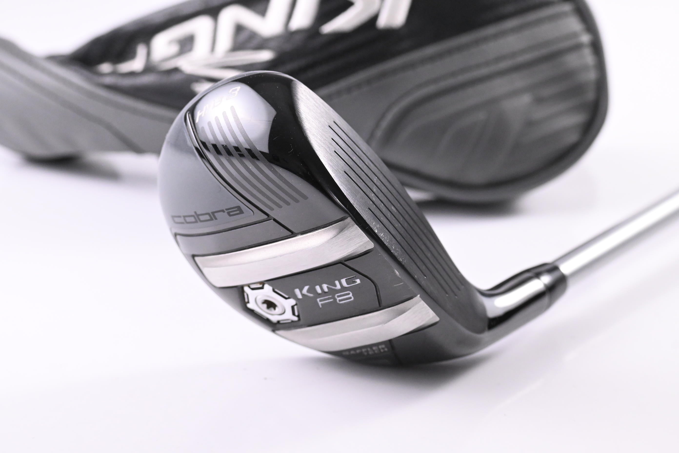 Cobra King F8 #3 Hybrid / 19 Degree / Stiff Flex Aldila Rogue Pro 75 Shaft