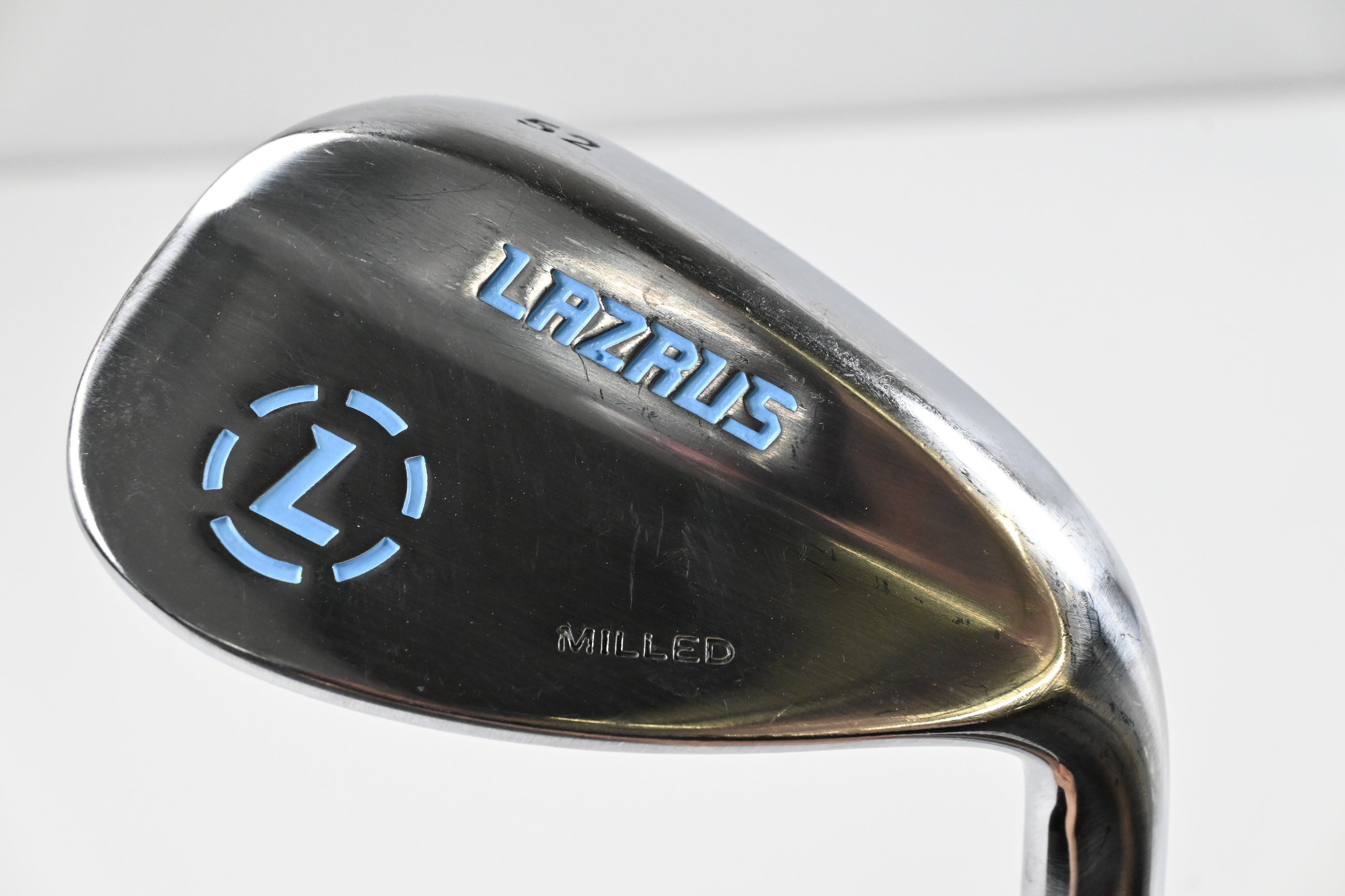 Lazarus Milled Gap Wedge / 52 Degree / Wedge Flex Steel Shaft