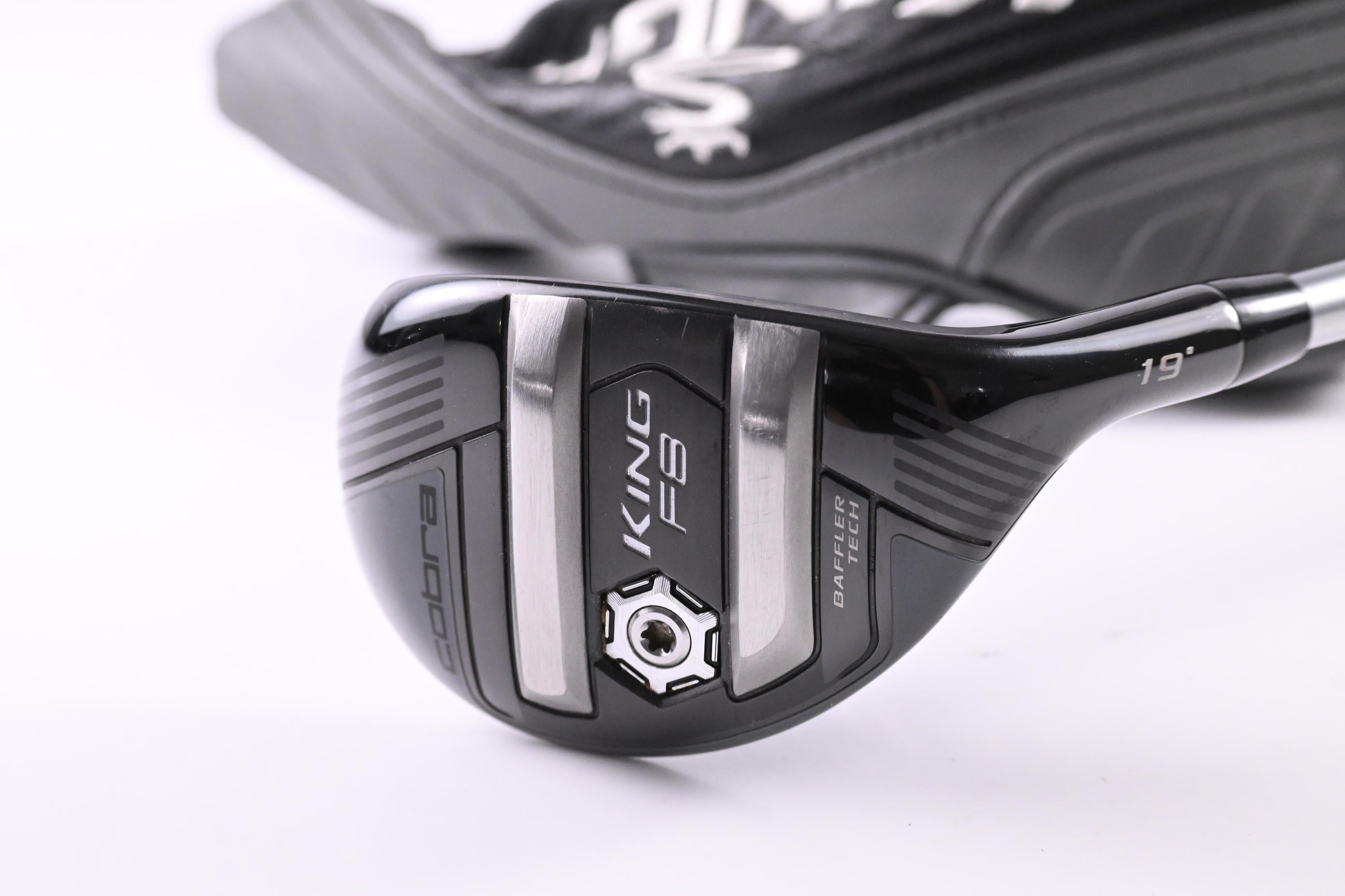 Cobra King F8 #3 Hybrid / 19 Degree / Stiff Flex Aldila Rogue Pro 75 Shaft