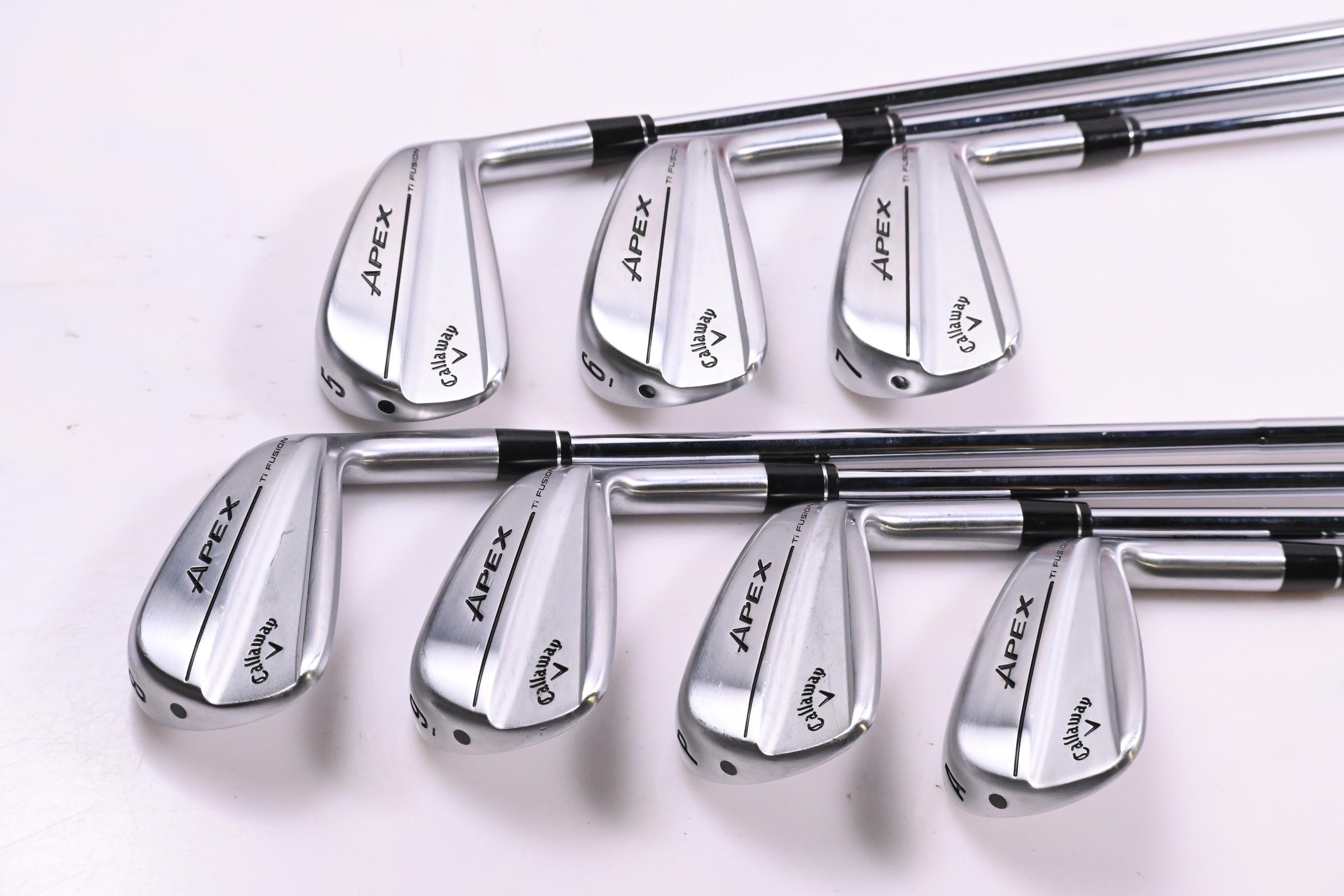Callaway Apex Ti Fusion 250 Irons / 5-PW+AW / Regular Flex Dynamic Gold 100 R300