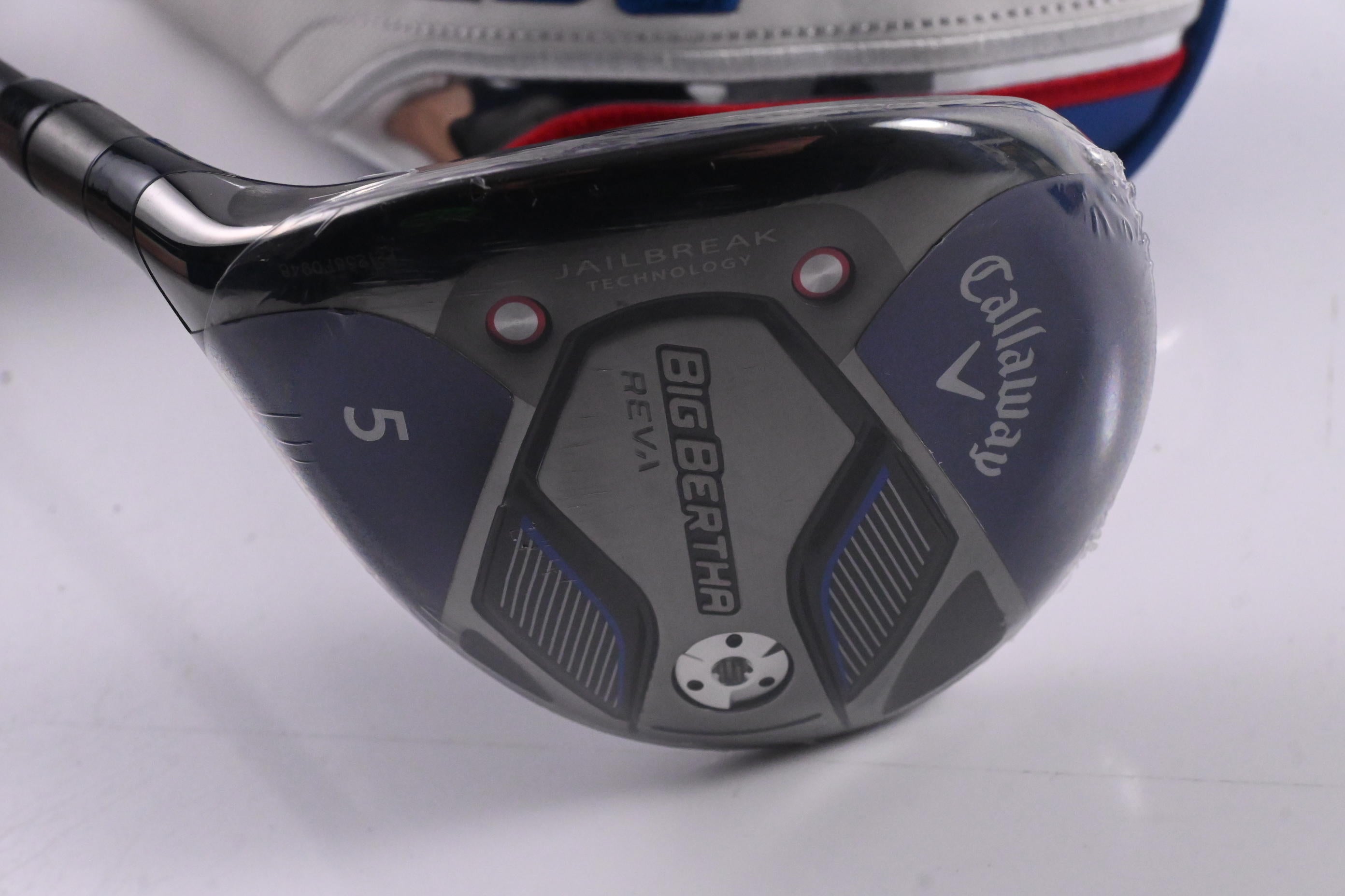 Left Hand Callaway Big Bertha Reva 21 #5 Wood / 21 Degree / Ladies Flex Helium 4