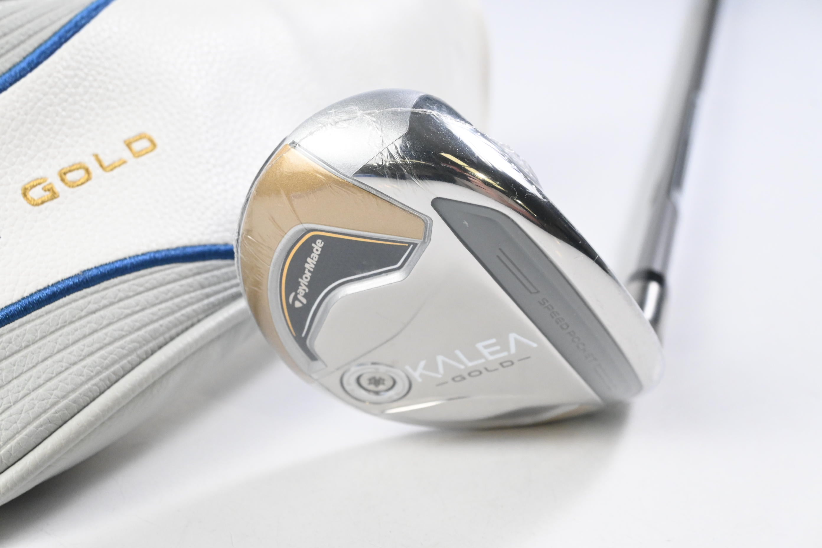 Ladies Taylormade Kalea Gold #5 Hybrid / 27 Degree / Ladies Flex Kalea Gold 40