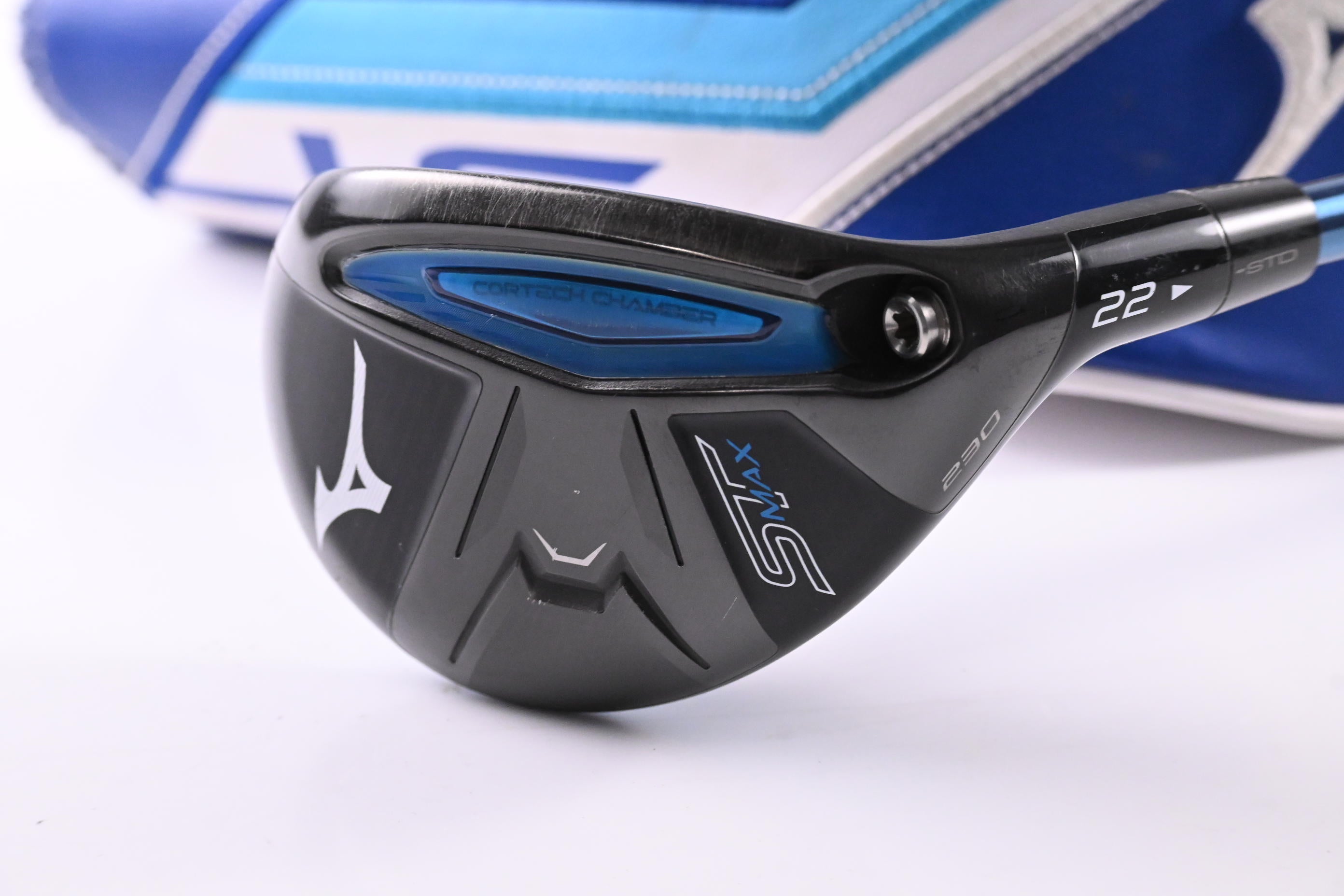 Mizuno ST-Max 230 #4 Hybrid / 22 Degree / Regular Flex UST Mamiya LinQ 75 Shaft