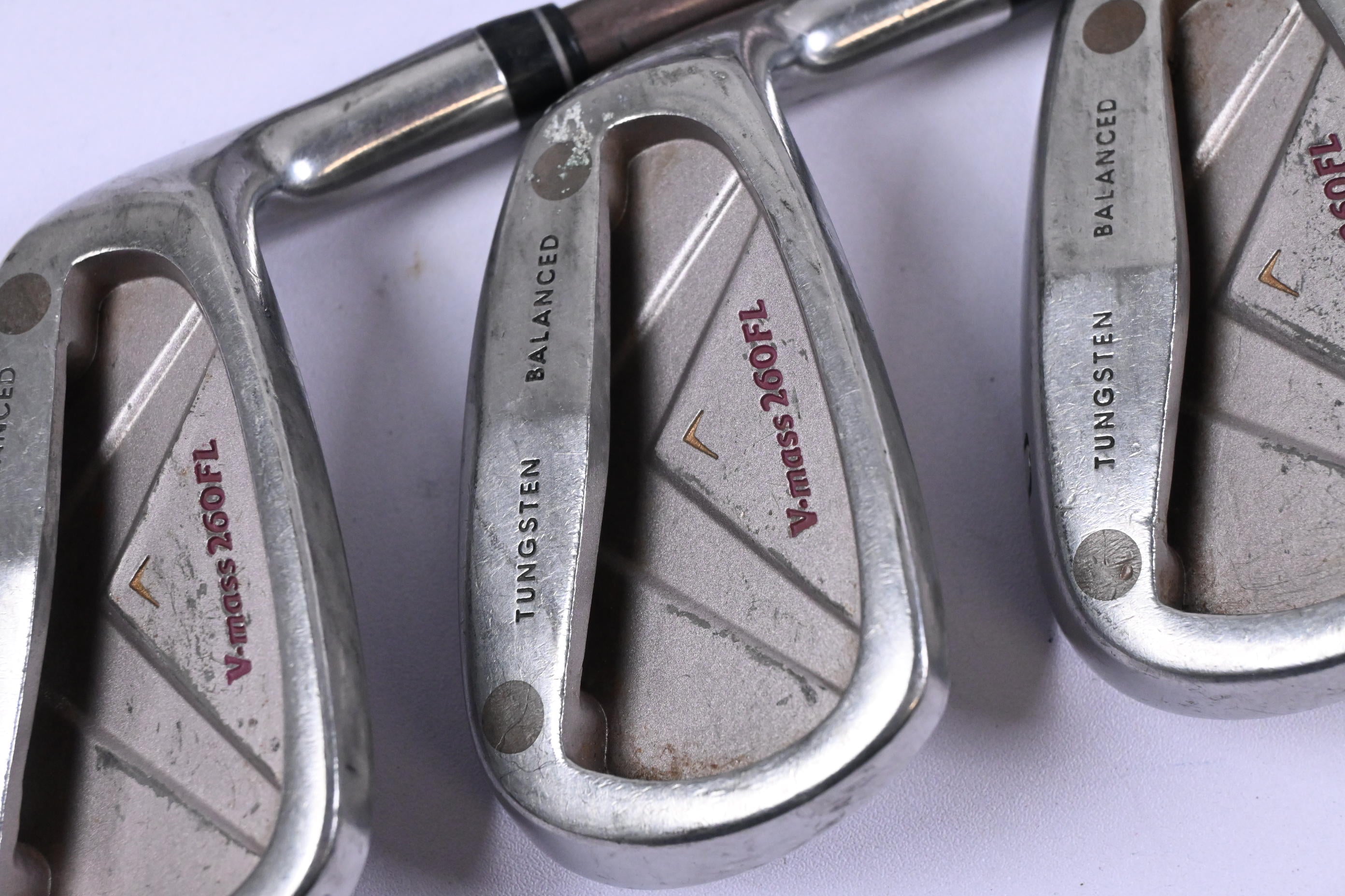 Ladies Yonex V-Mass 260 Irons / 5-PW+SW / Ladies Flex Yonex UltimateTi 5 Shafts