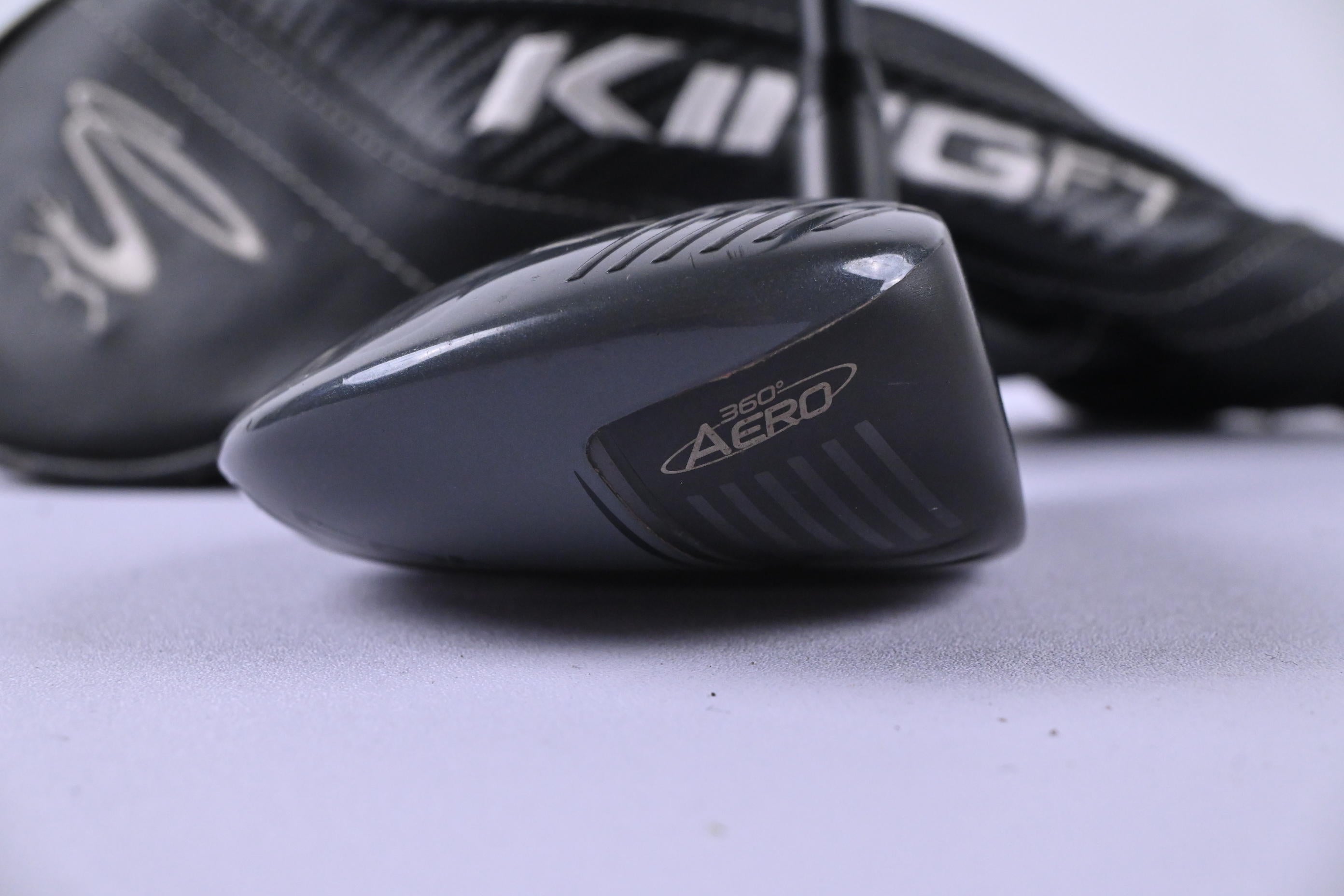 Cobra King F8+ #3 Wood / 15 Degree / Stiff Flex Aldila 2KXV Blue 70 Shaft