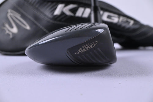 Cobra King F8+ #3 Wood / 15 Degree / Stiff Flex Aldila 2KXV Blue 70 Shaft